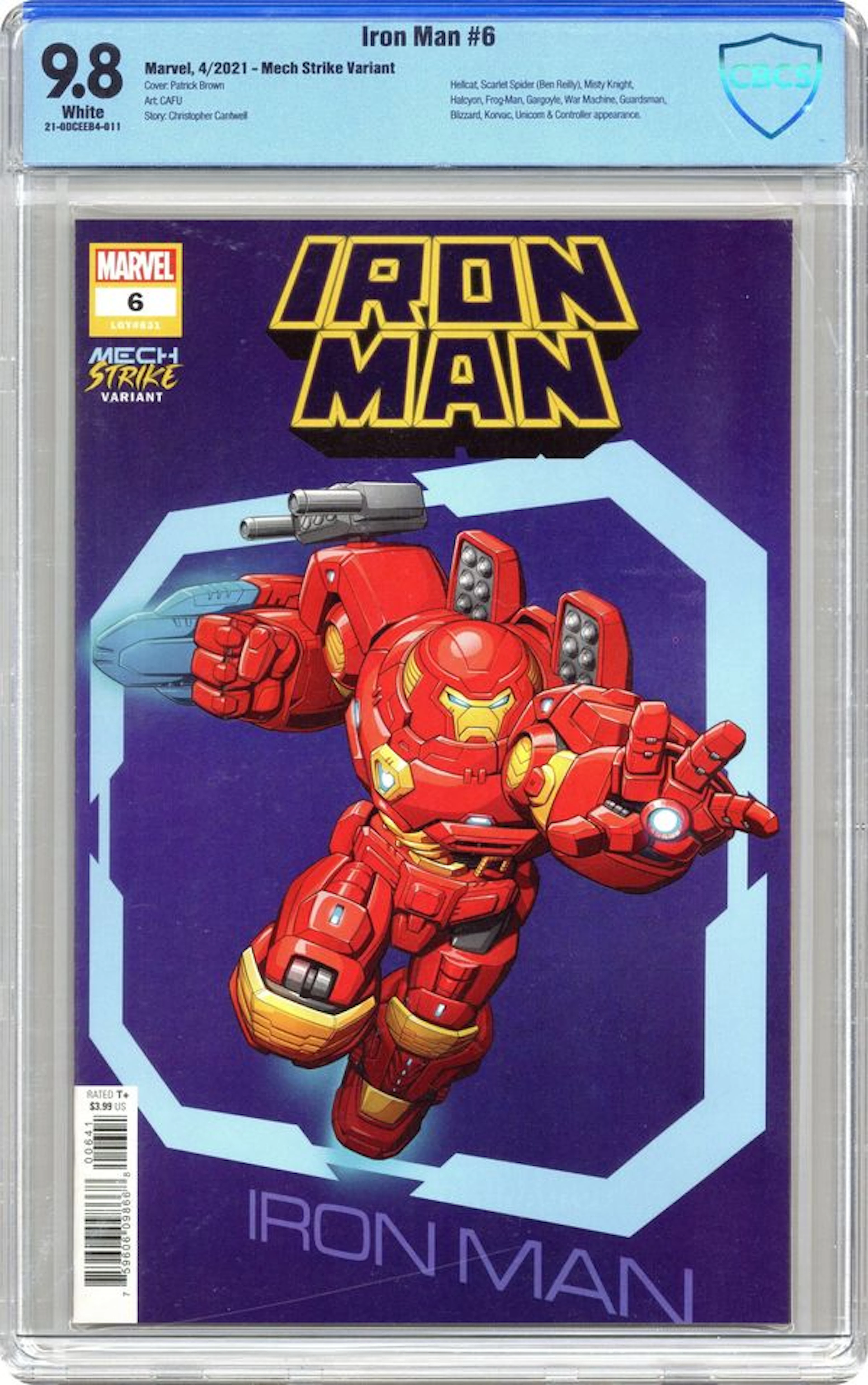 Iron Man (2020 6th Series) 6D CBCS 9.8