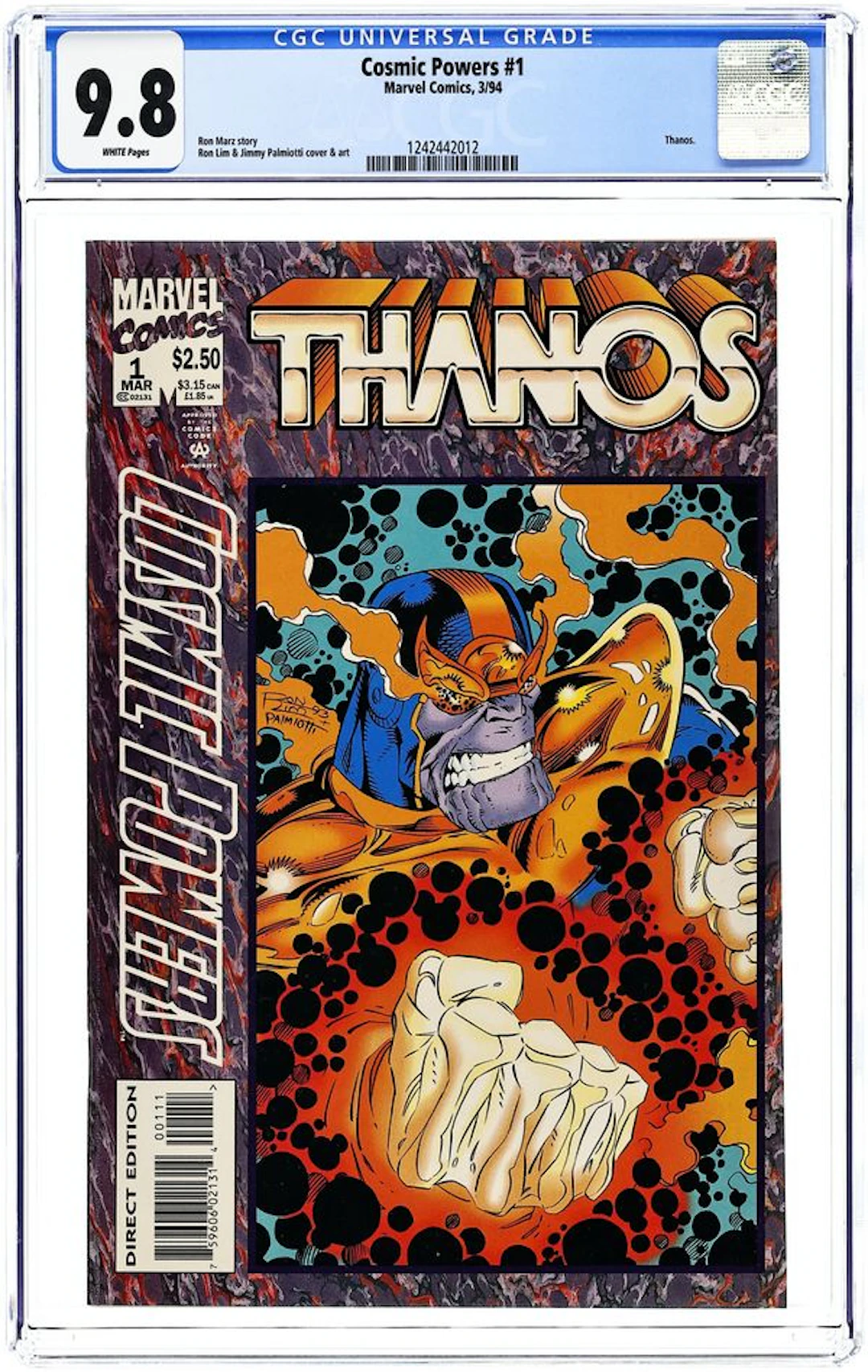 Cosmic Powers (1994) 1 CGC 9.8