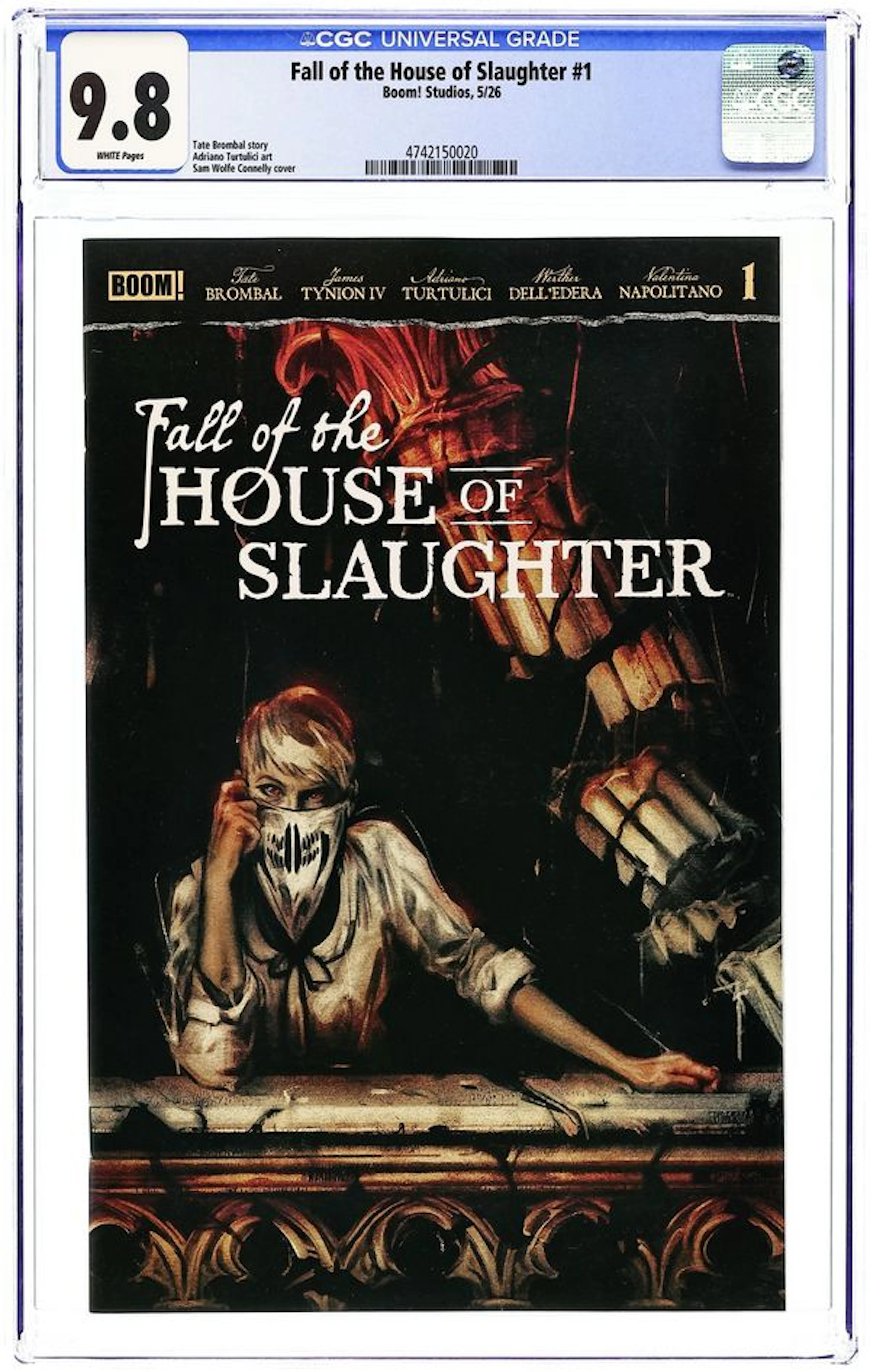 Fall of the House of Slaughter (2026 Boom) 1A CGC 9.8