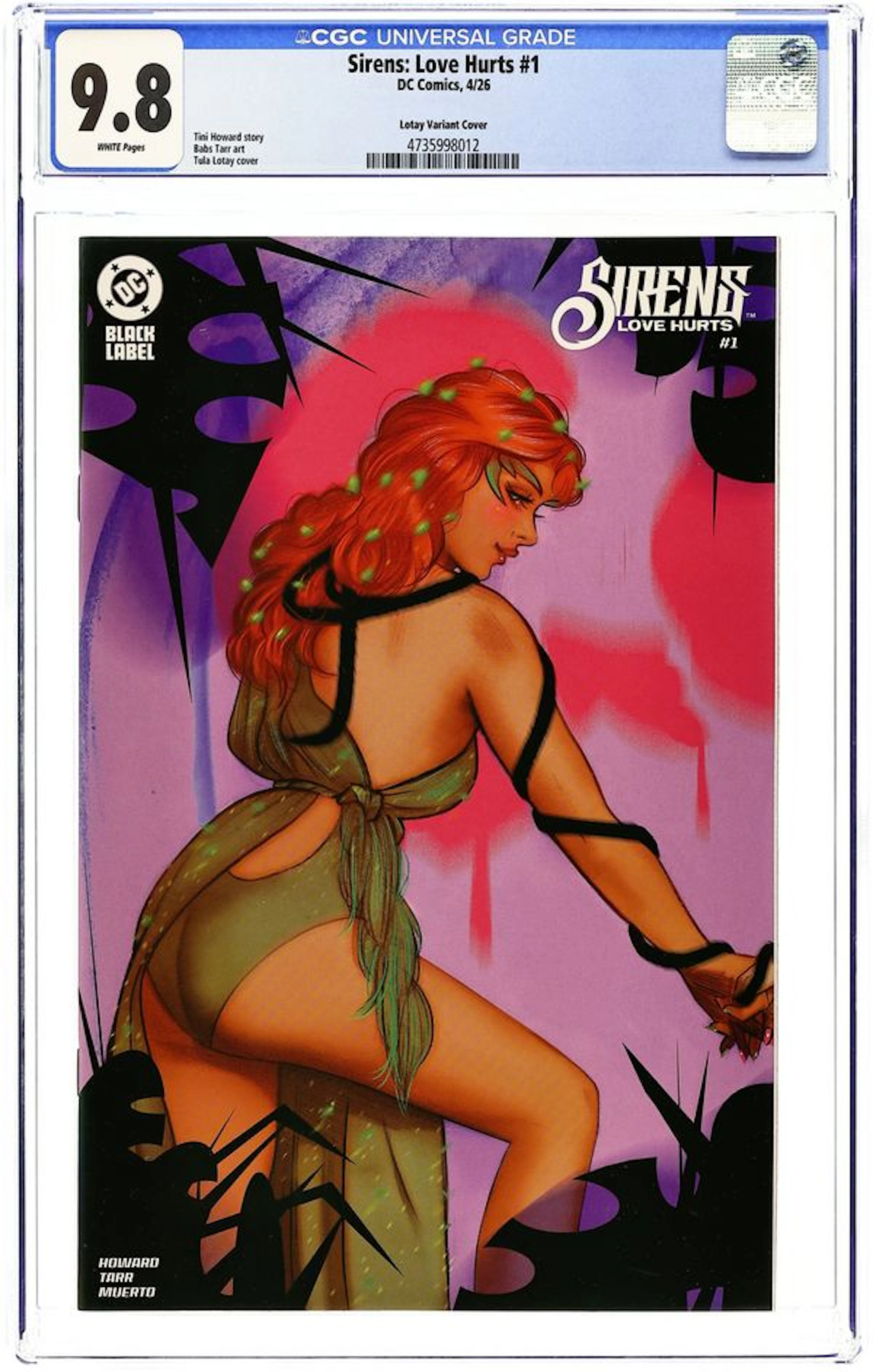 Sirens Love Hurts (2026 DC) 1D CGC 9.8