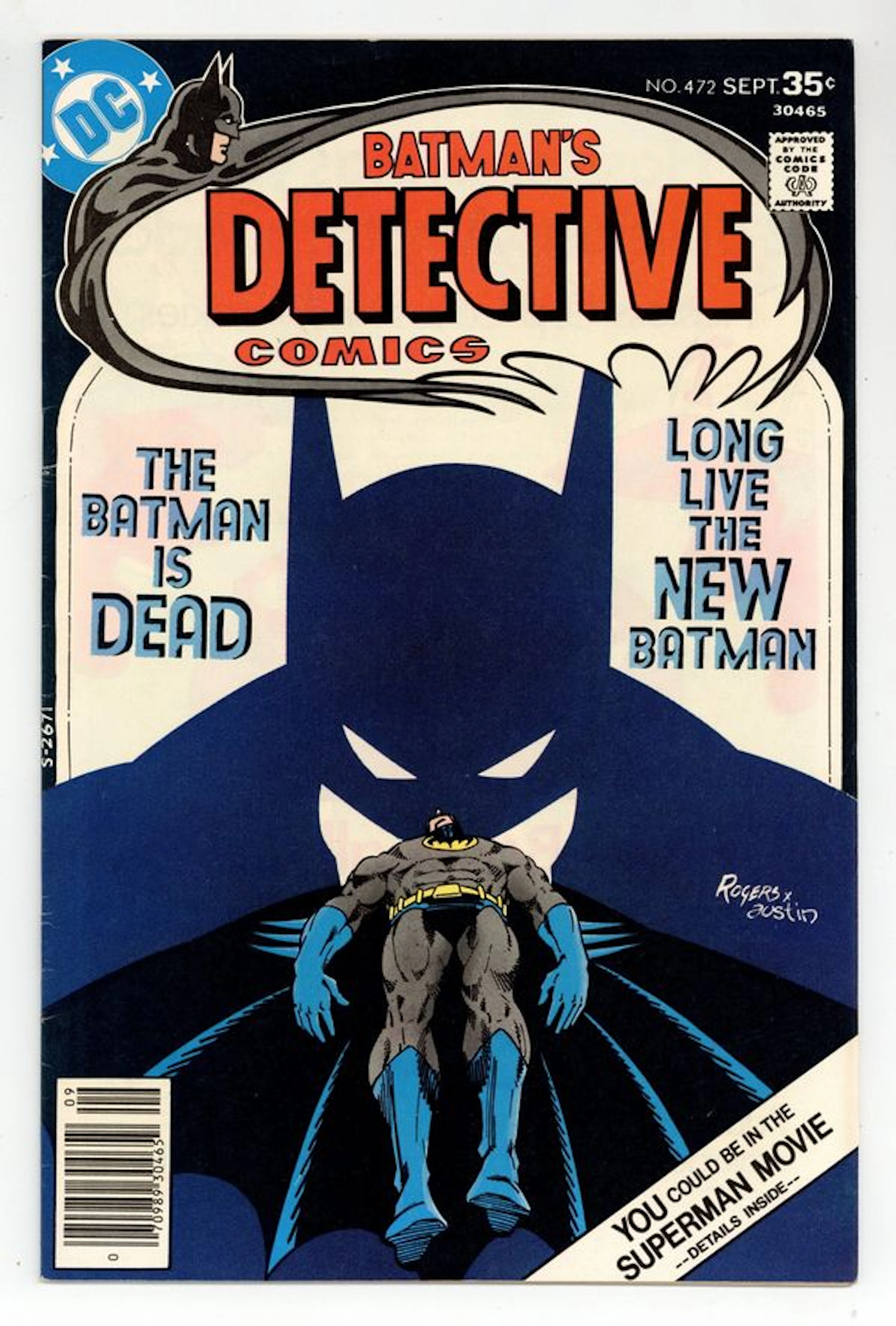 Detective Comics (1937 1st Series) 472 FN 6.0