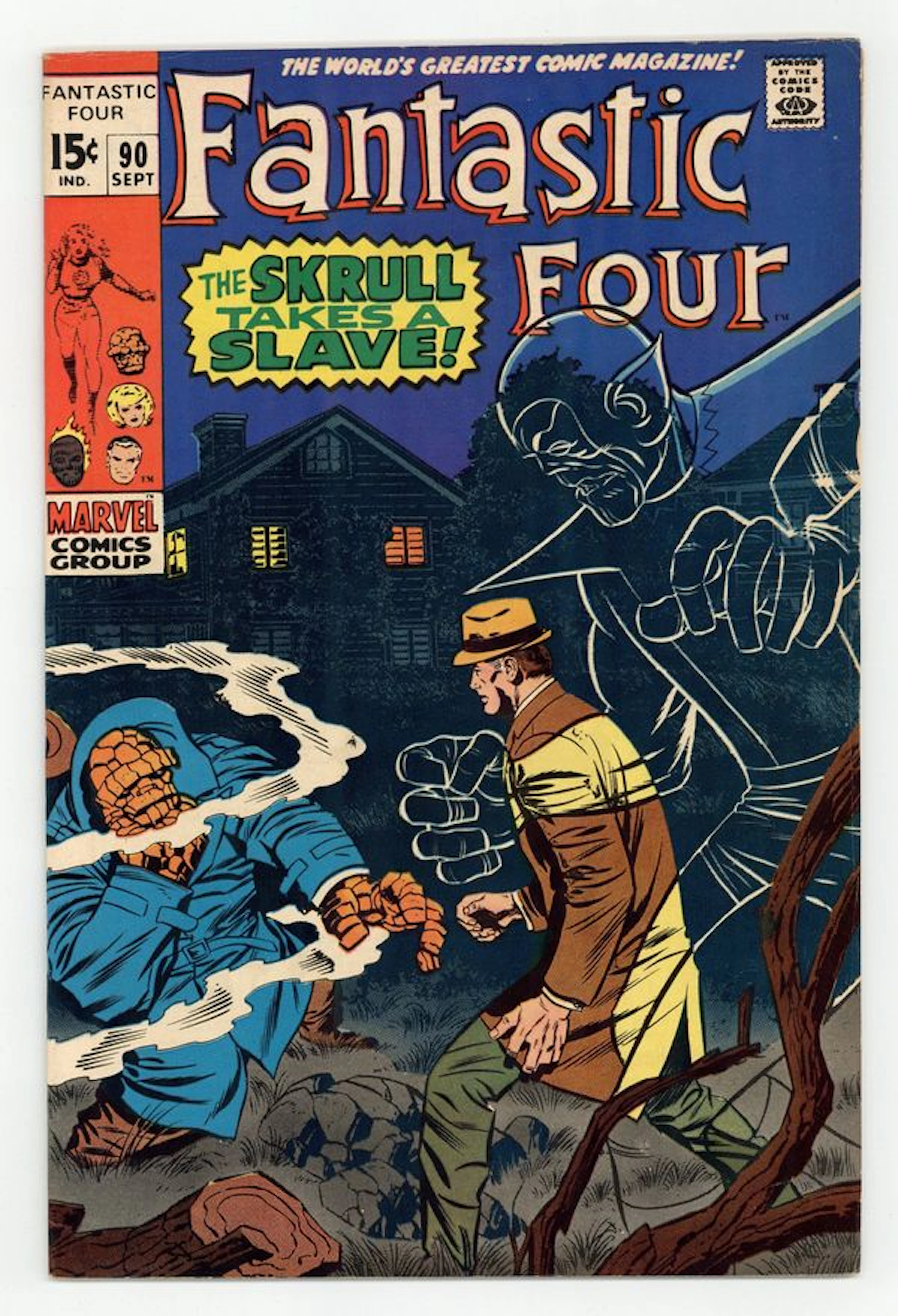 Fantastic Four (1961 1st Series) 90 VG 4.0