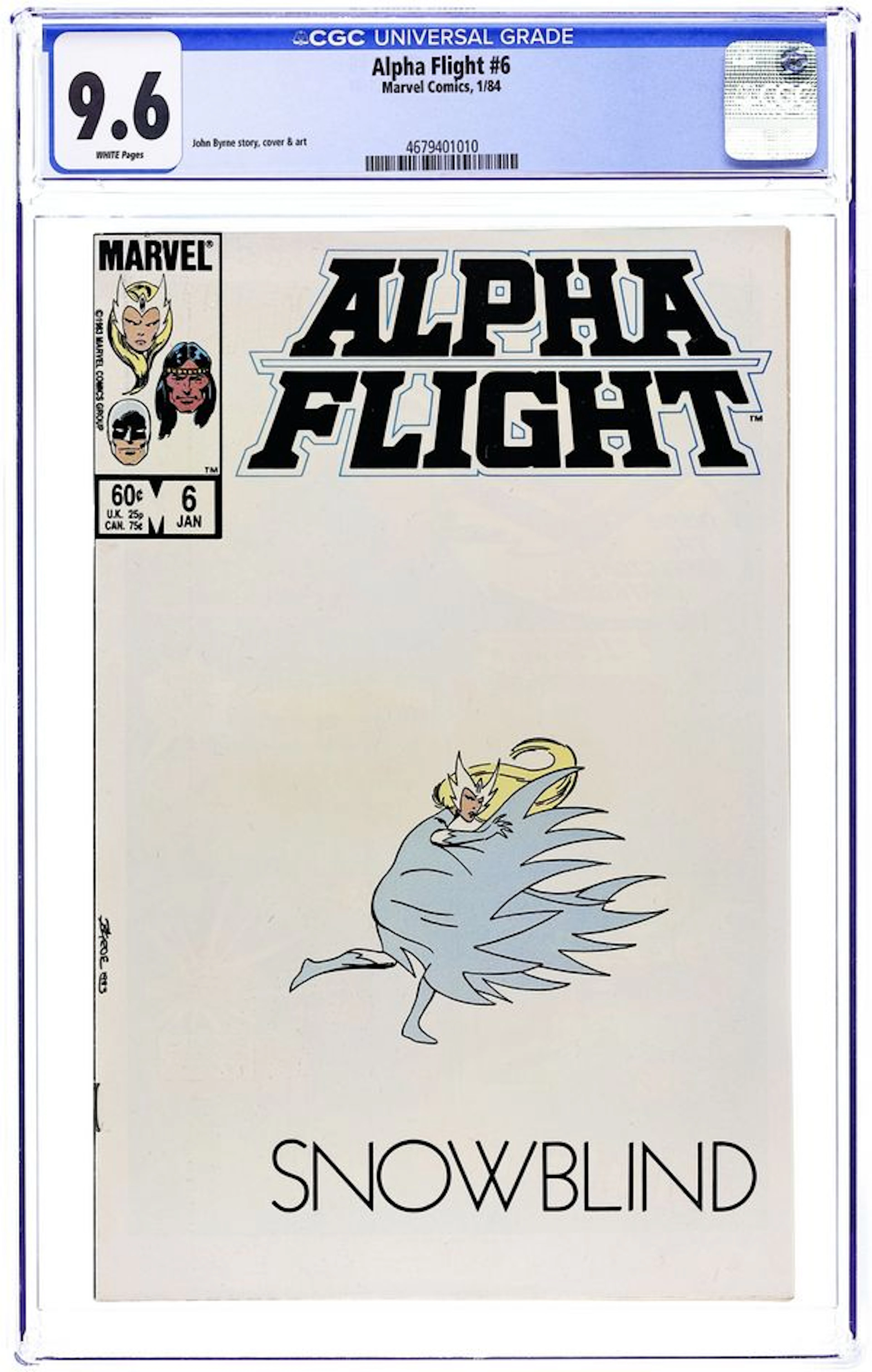 Alpha Flight (1983 1st Series) 6 CGC 9.6