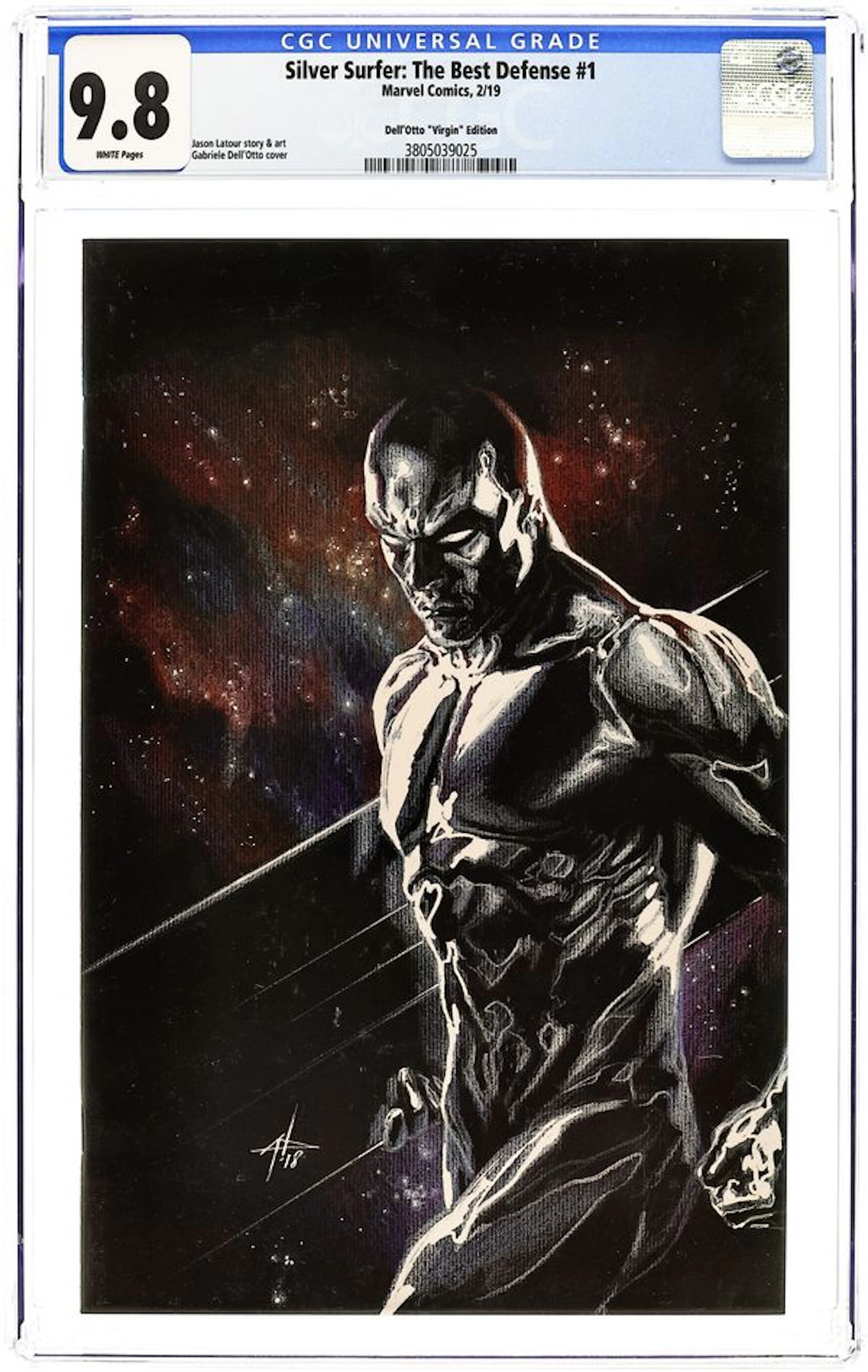 Silver Surfer: The Best Defense (2018) 1IG.B CGC 9.8