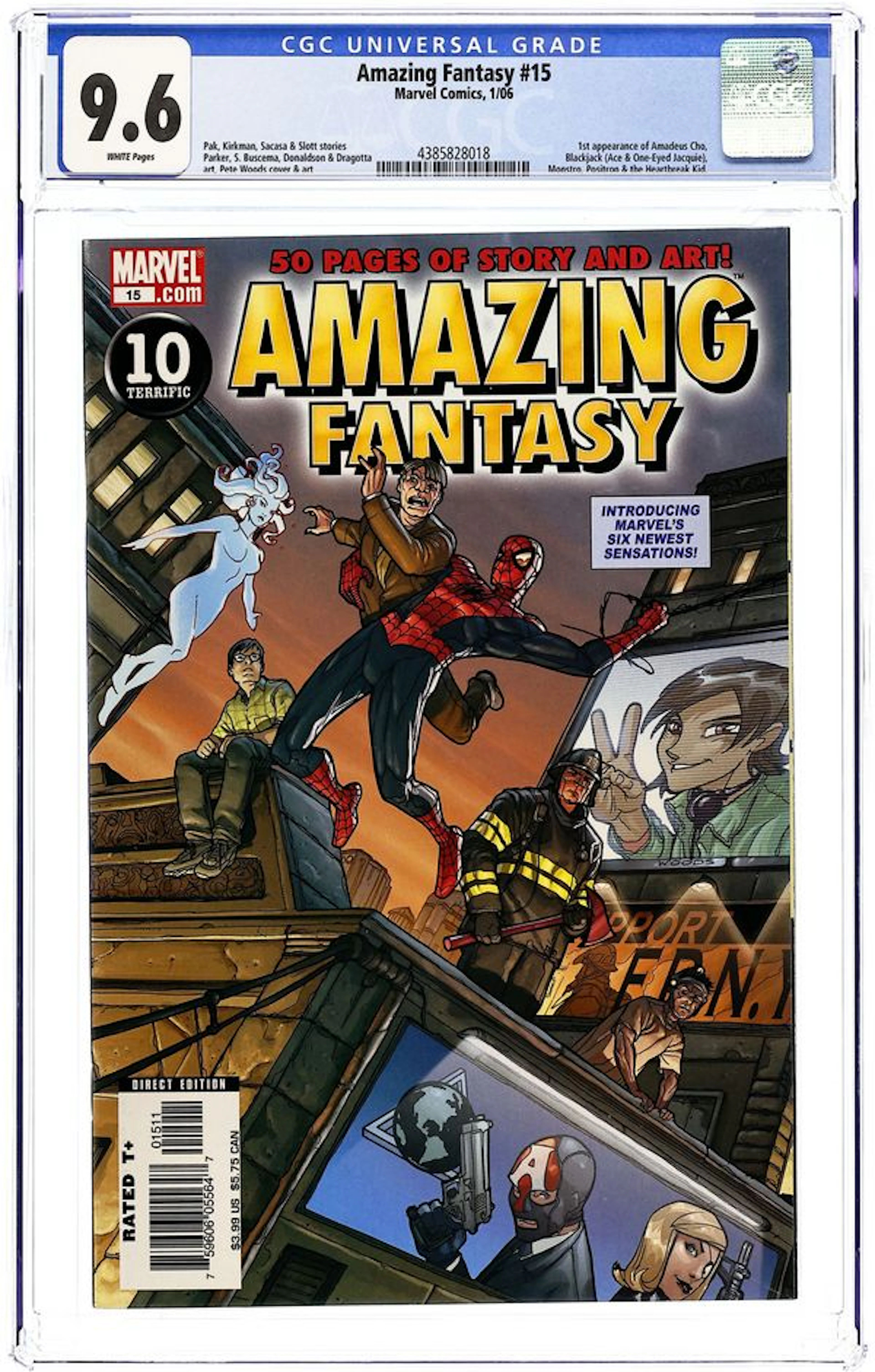 Amazing Fantasy (2004) 15D CGC 9.6