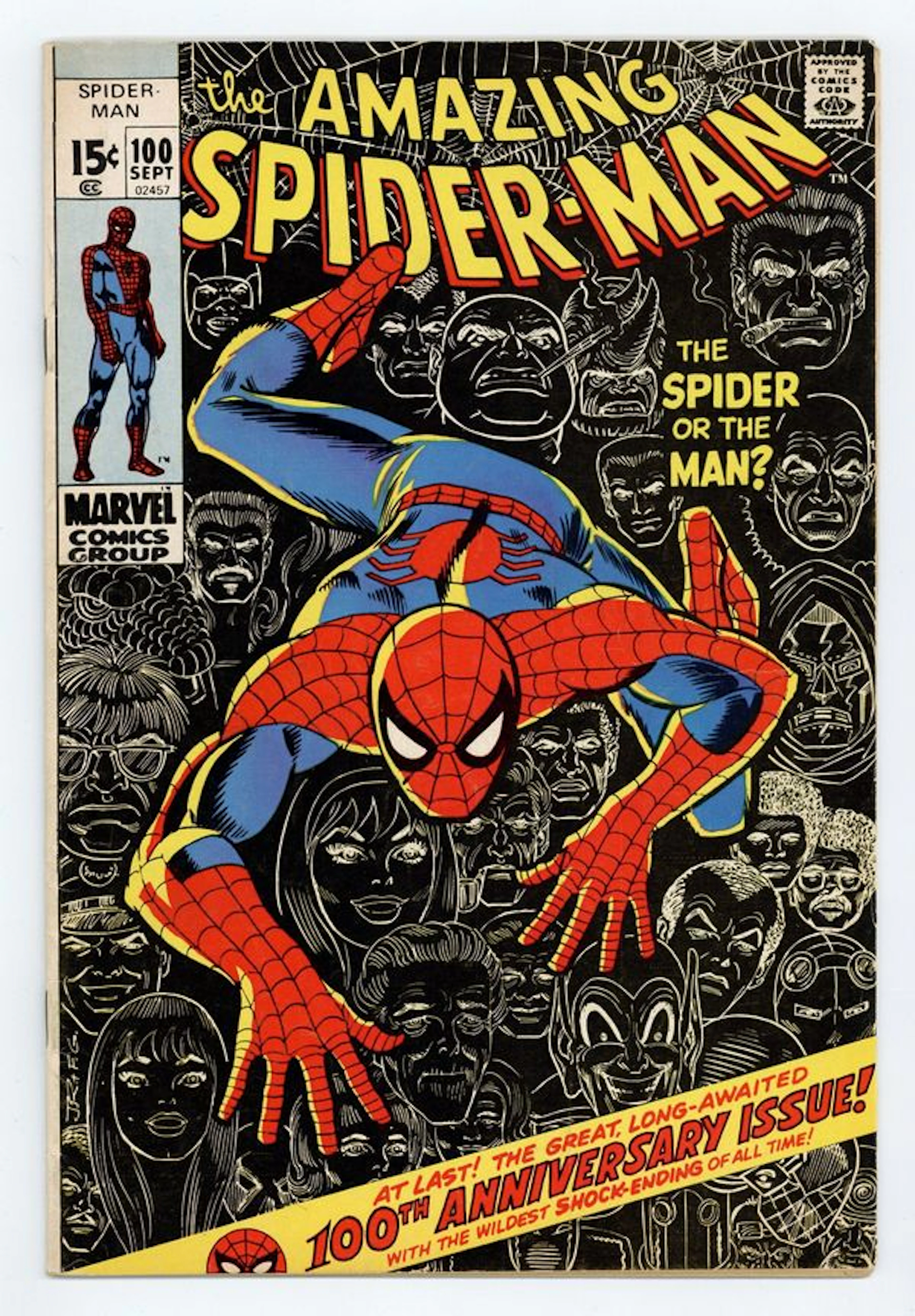 Amazing Spider-Man (1963 1st Series) 100 VG+ 4.5
