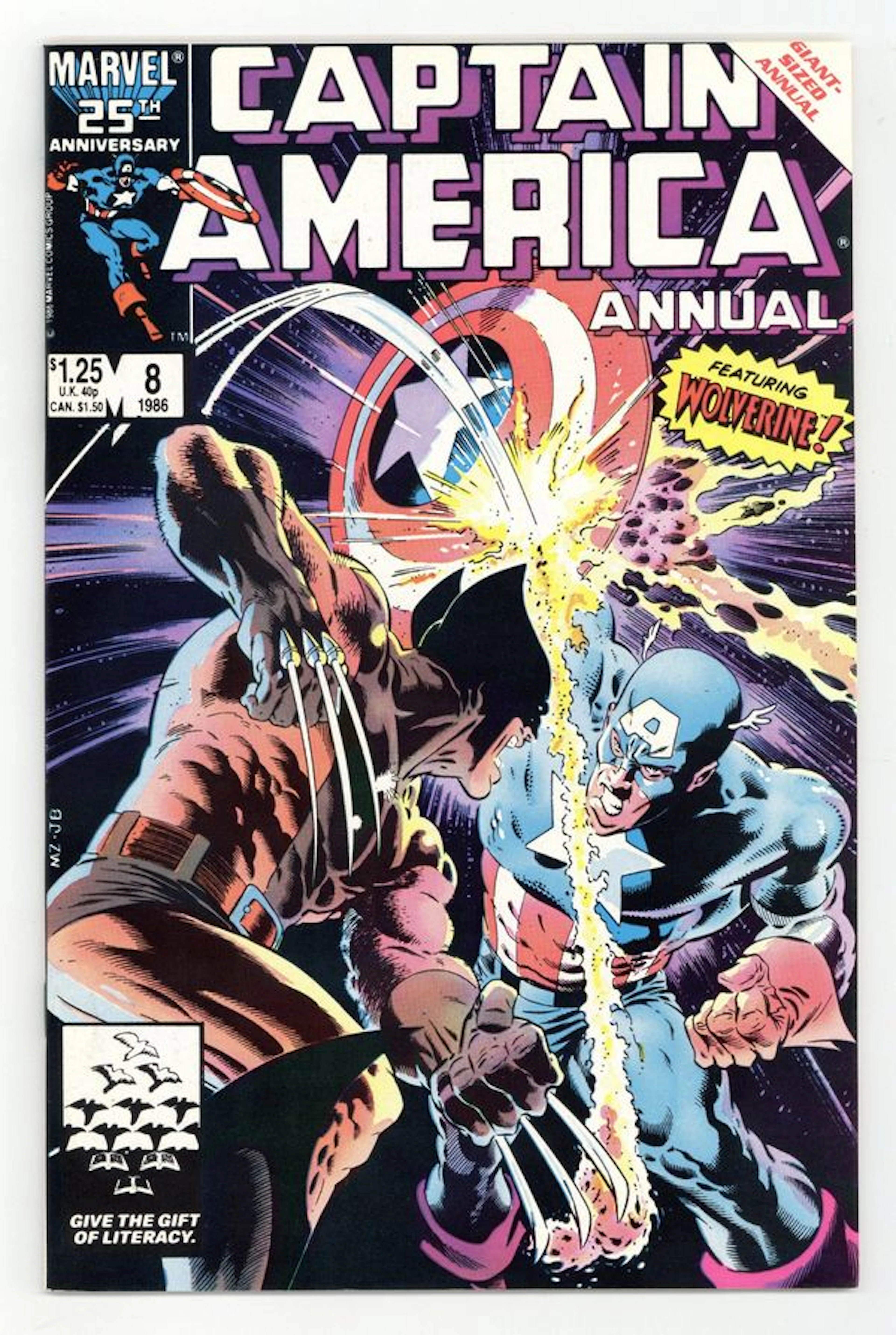 Captain America (1968 1st Series) Annual 8D VF- 7.5