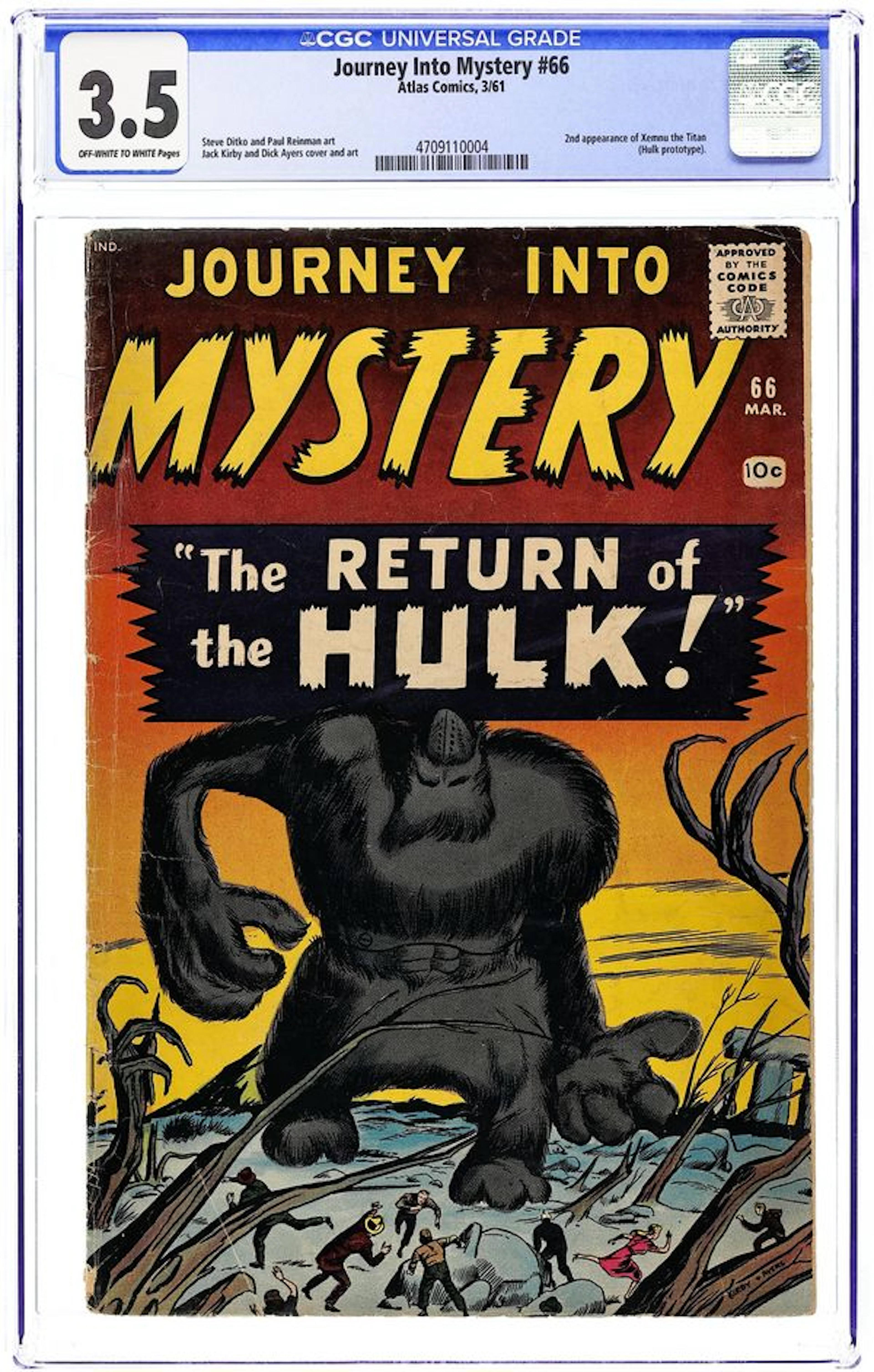 Journey into Mystery (1952) 66 CGC 3.5