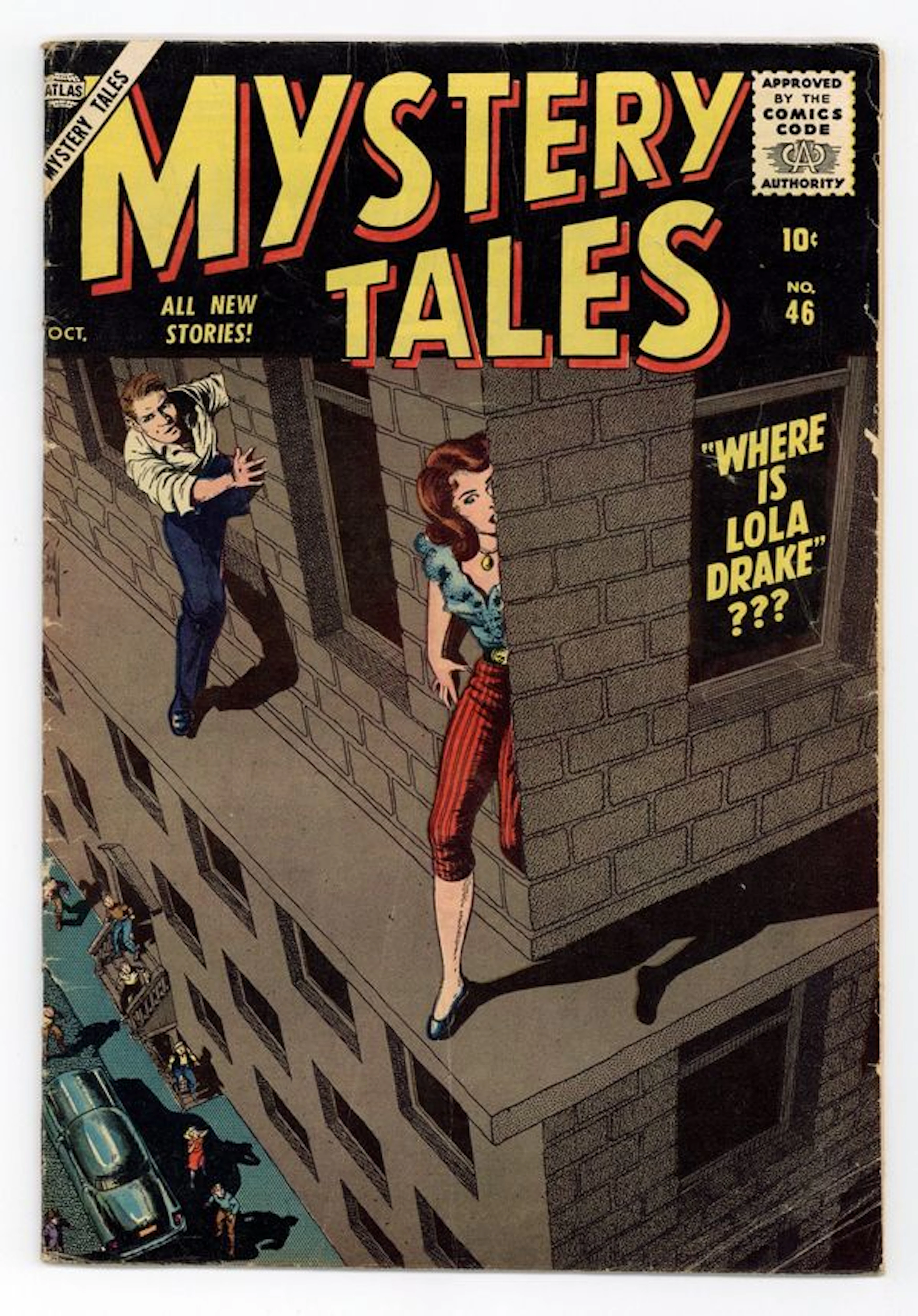 Mystery Tales (1952 Atlas) 46 VG- 3.5