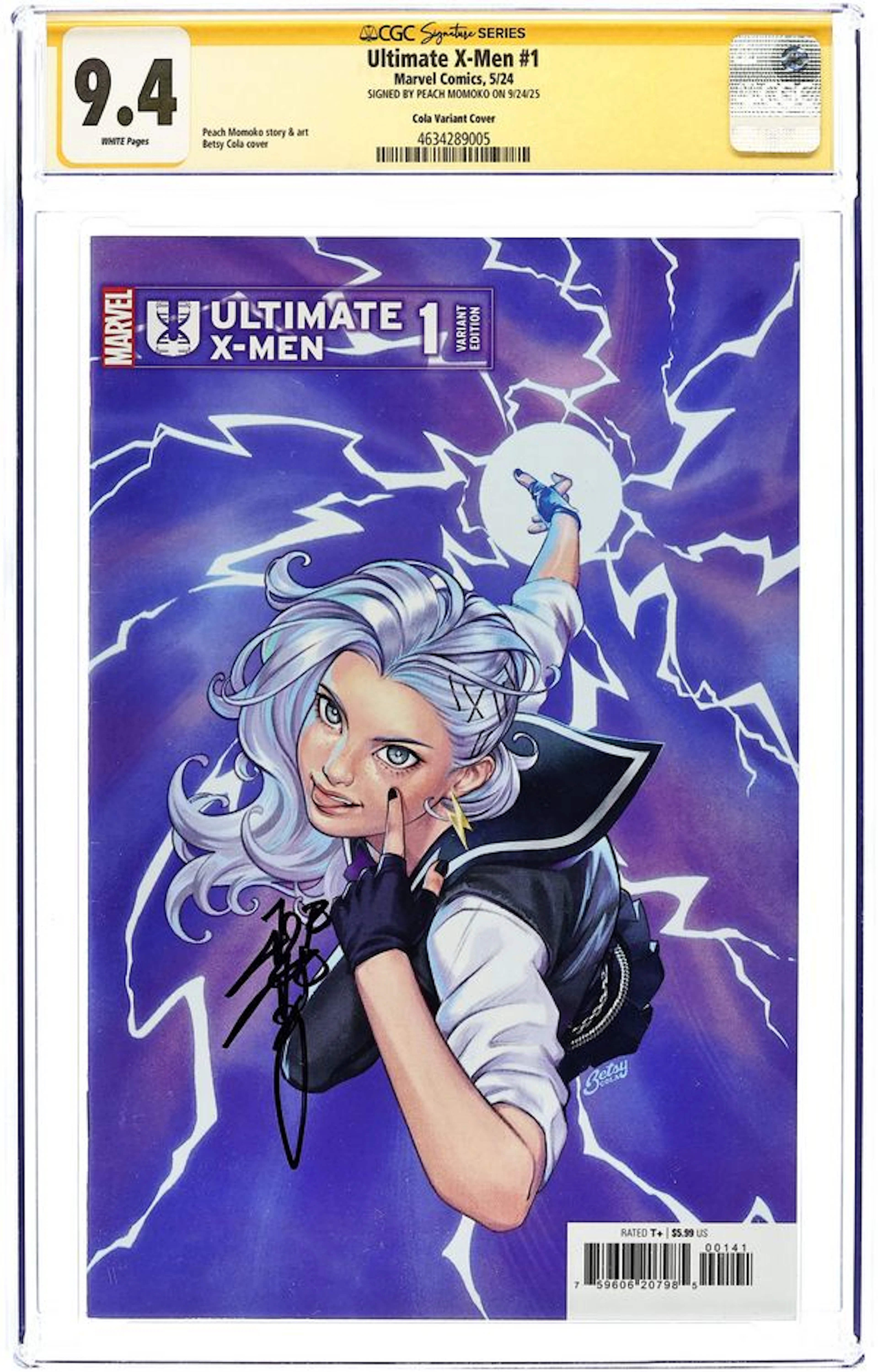 Ultimate X-Men (2024 Marvel) 1D CGC 9.4 SS Momoko