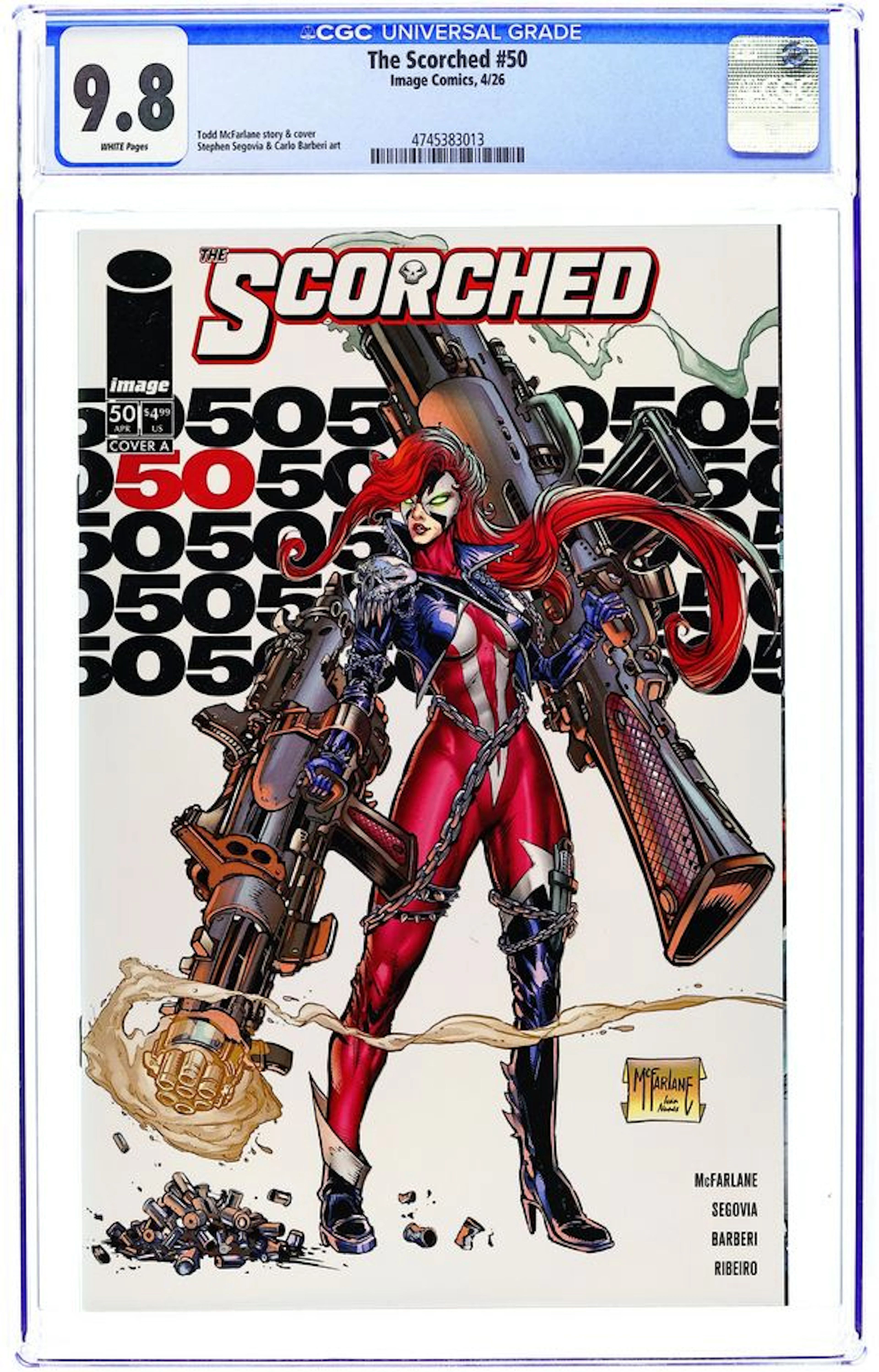 Spawn The Scorched (2022 Image) 50A CGC 9.8