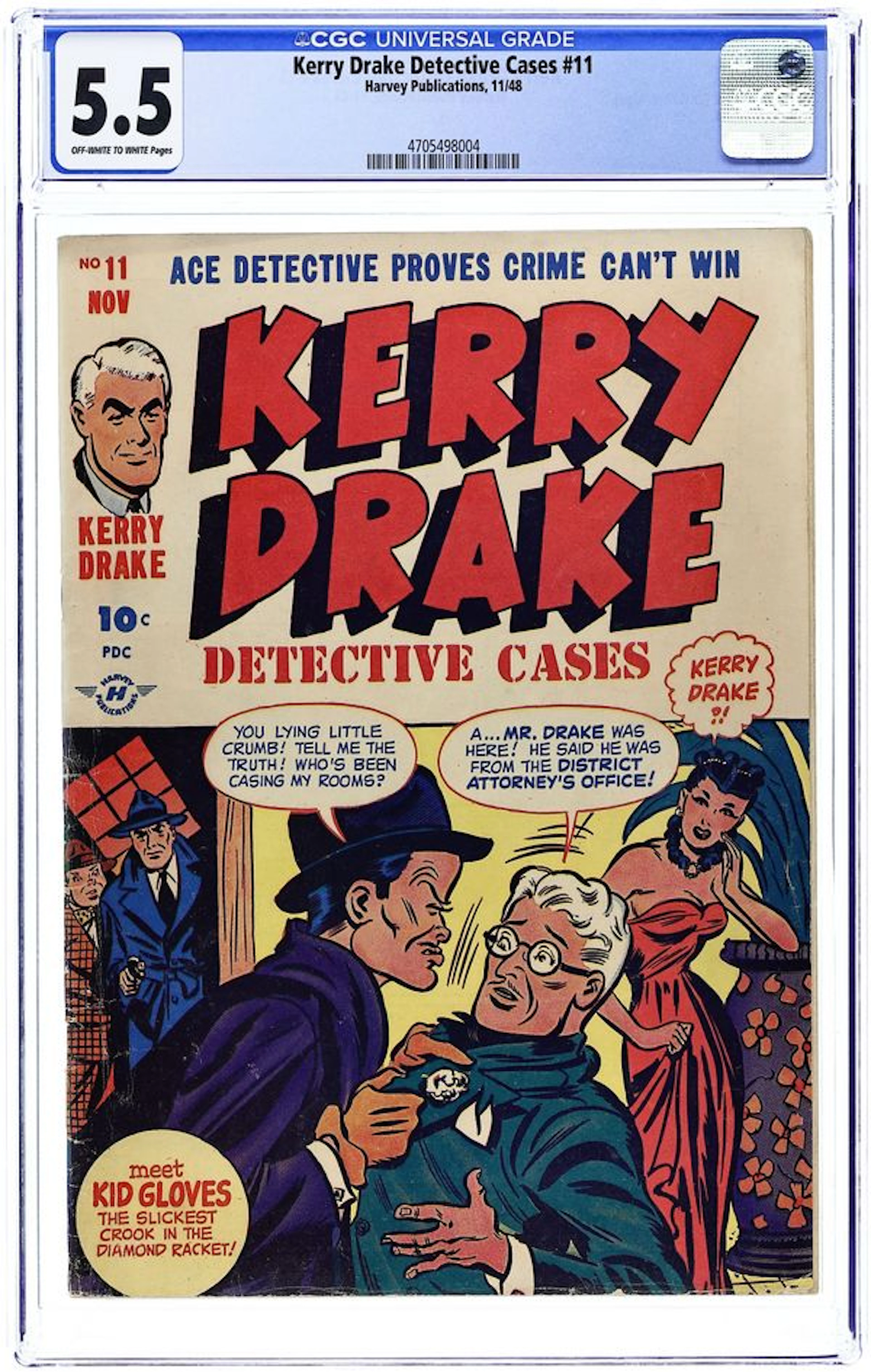 Kerry Drake Detective Cases (1944) 11 CGC 5.5