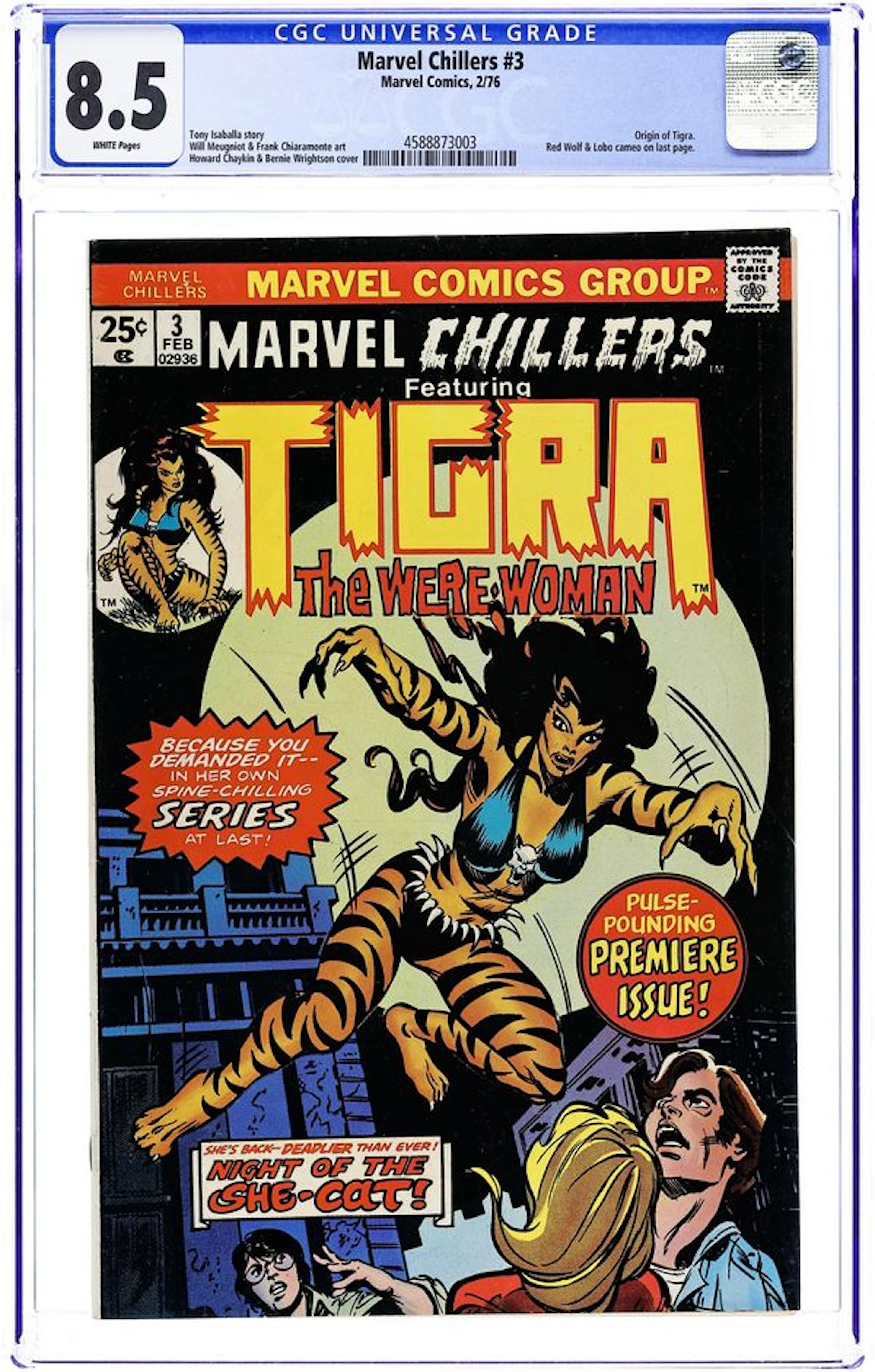 Marvel Chillers (1975) 3 CGC 8.5