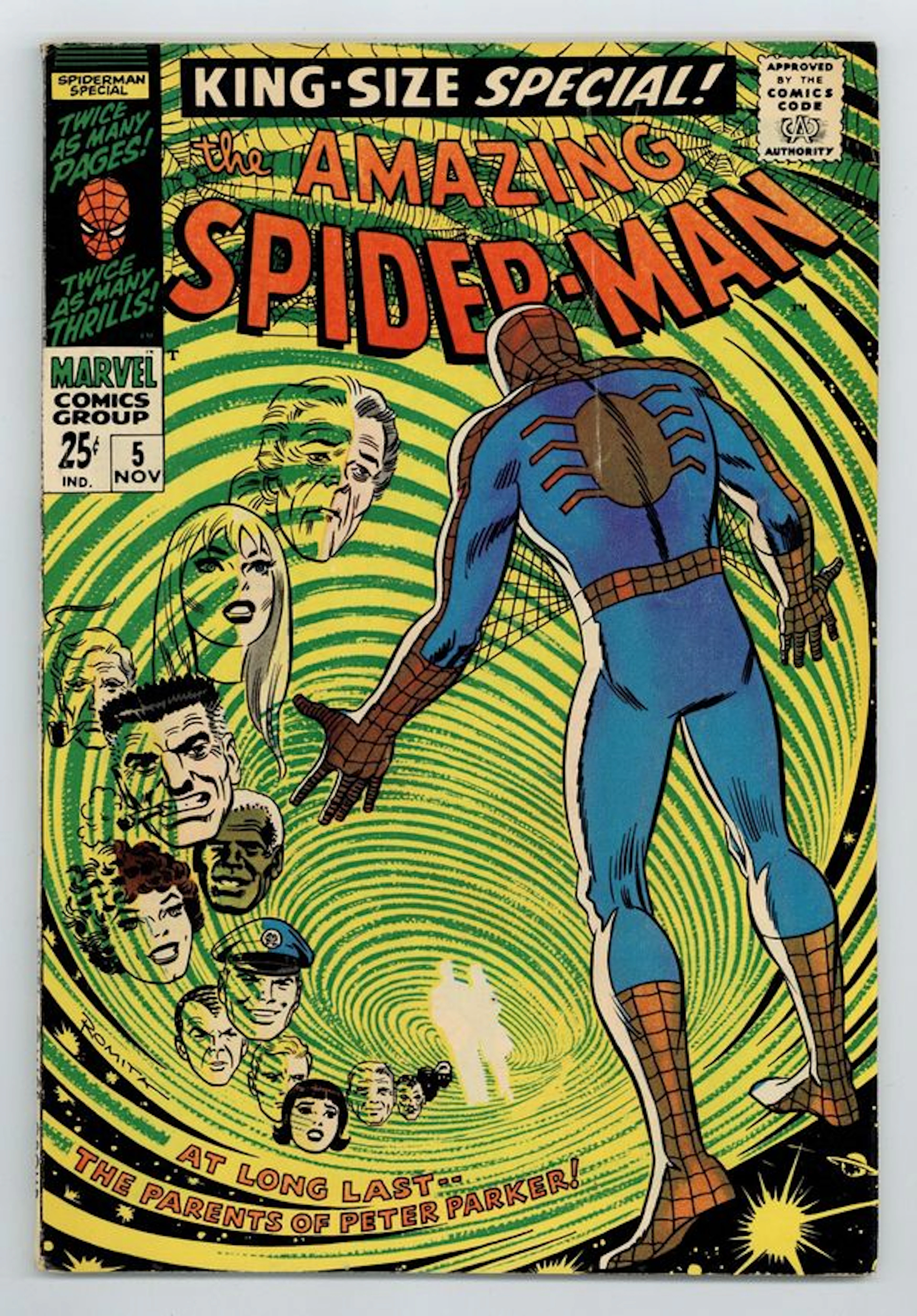 Amazing Spider-Man (1963 1st Series) Annual 5 VG 4.0