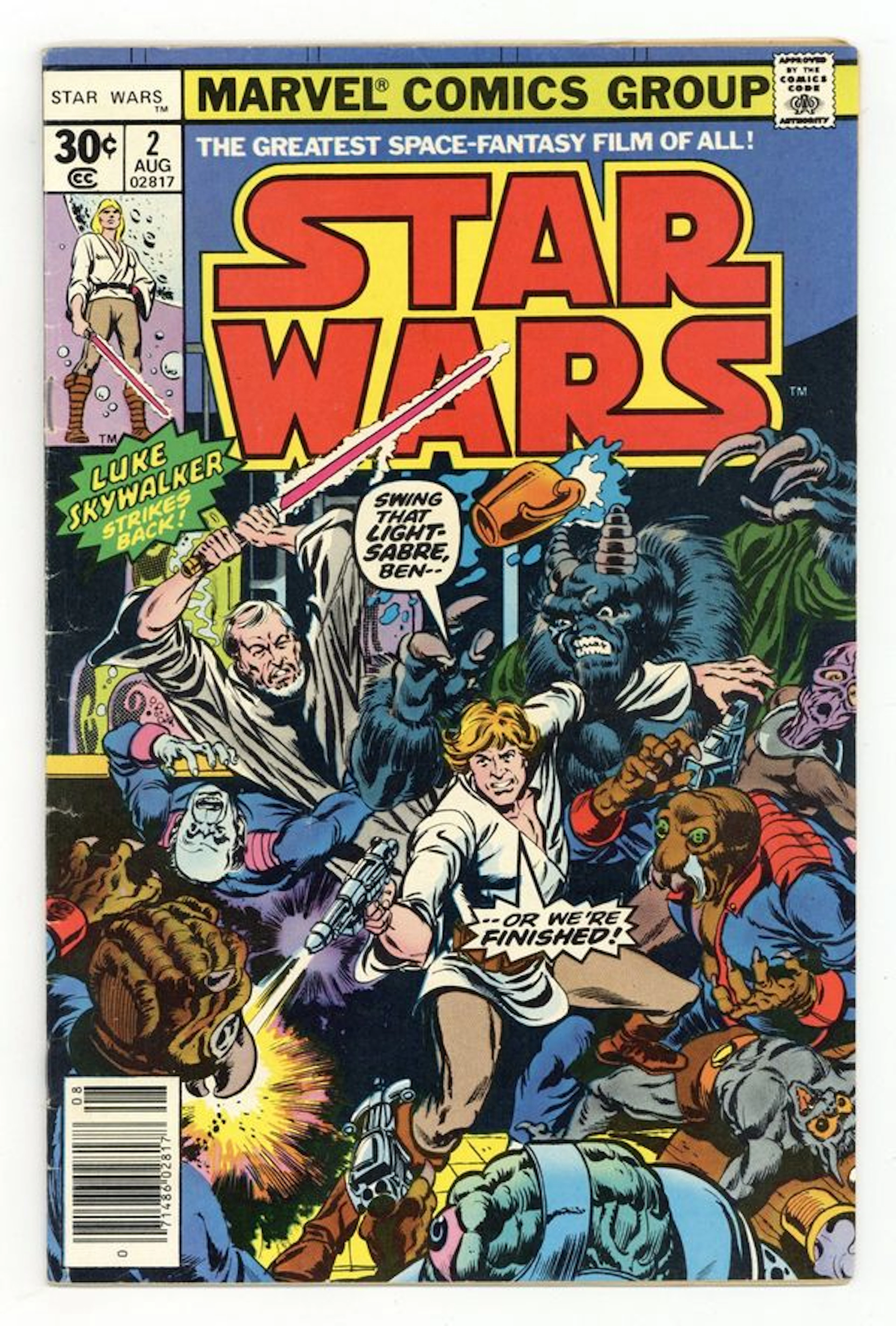 Star Wars (1977 Marvel) 2 VG 4.0