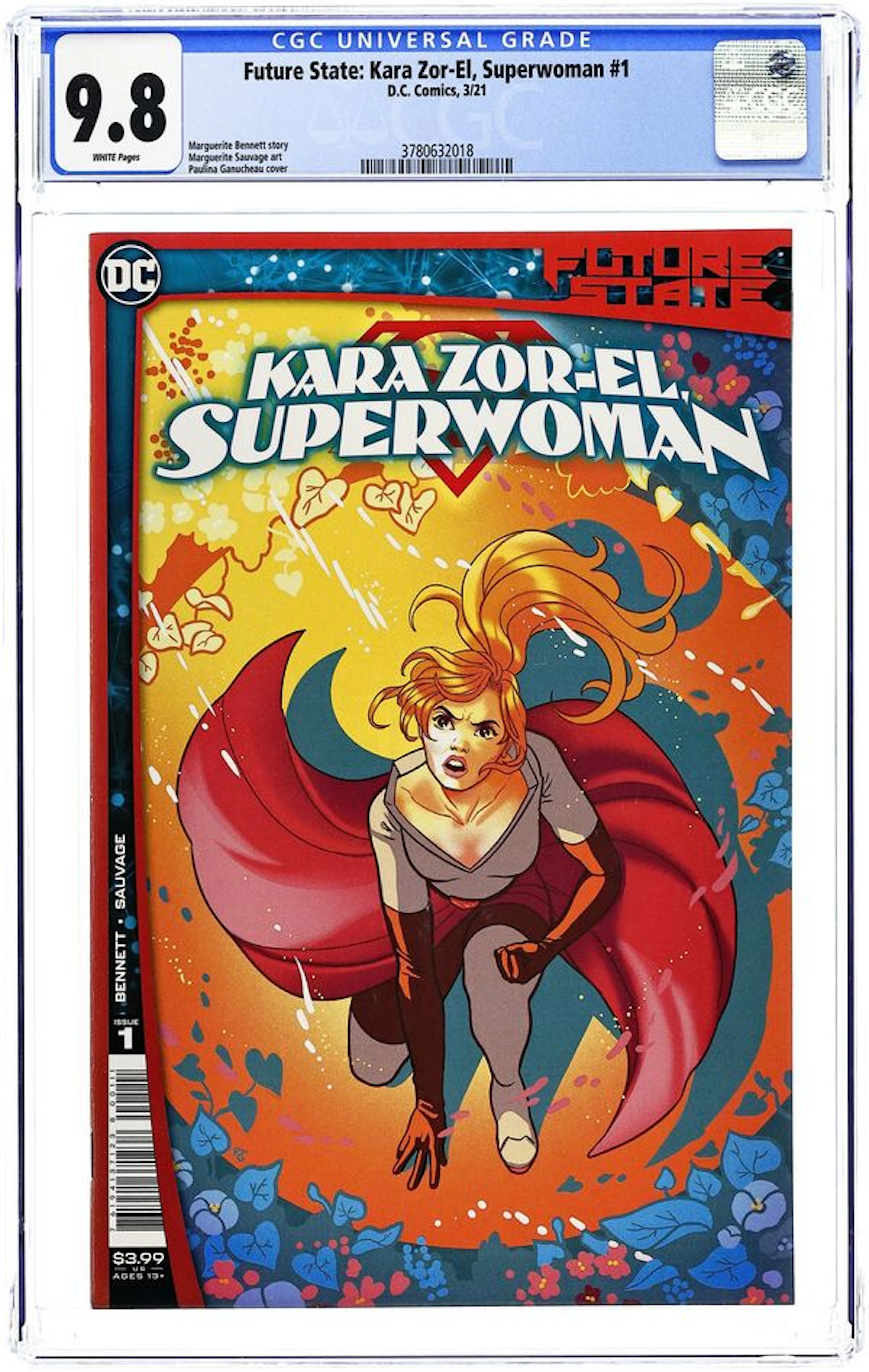 Future State Kara Zor-El Superwoman (2021 DC) 1A CGC 9.8