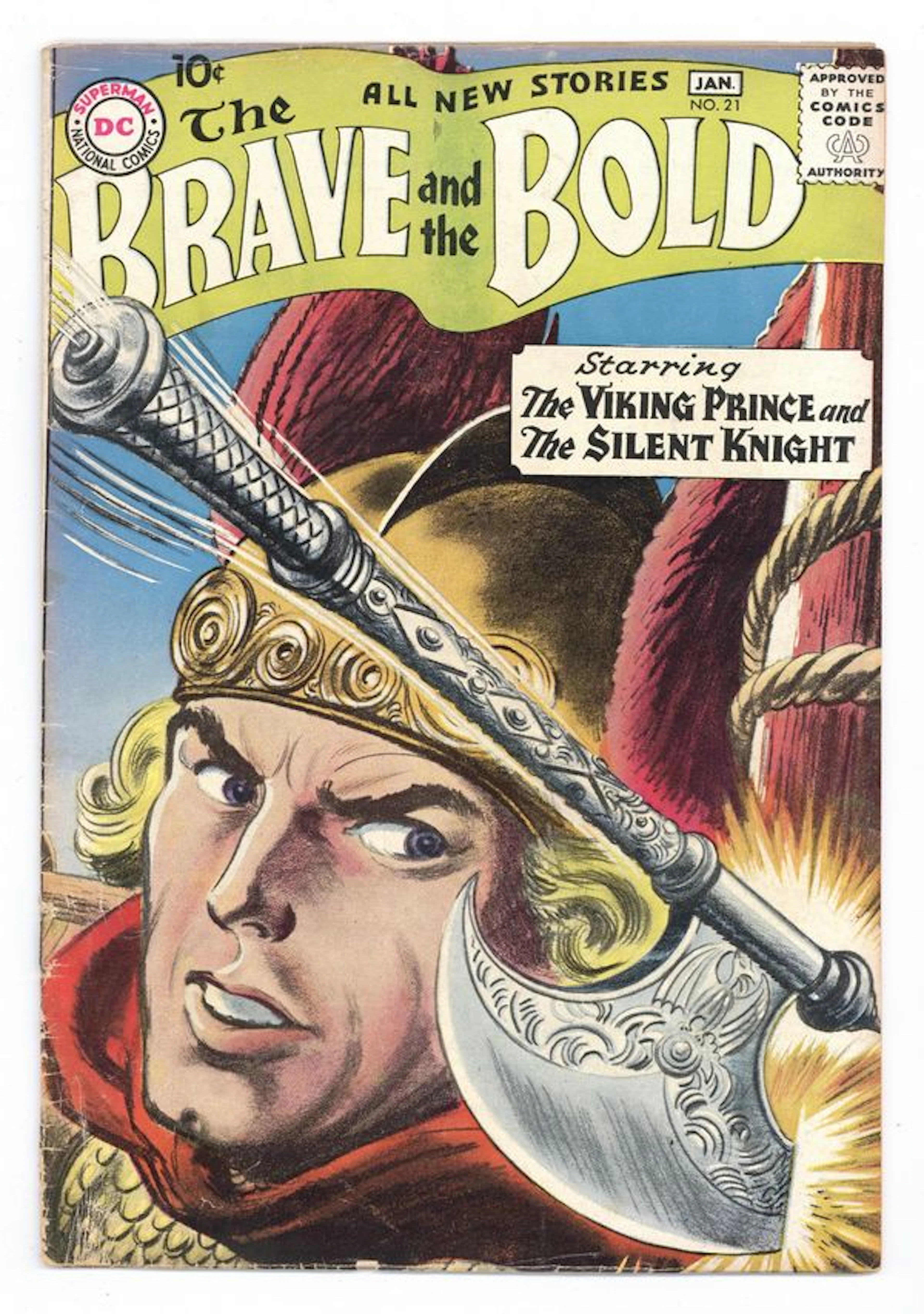 Brave and the Bold (1955 1st Series DC) 21 FR 1.0