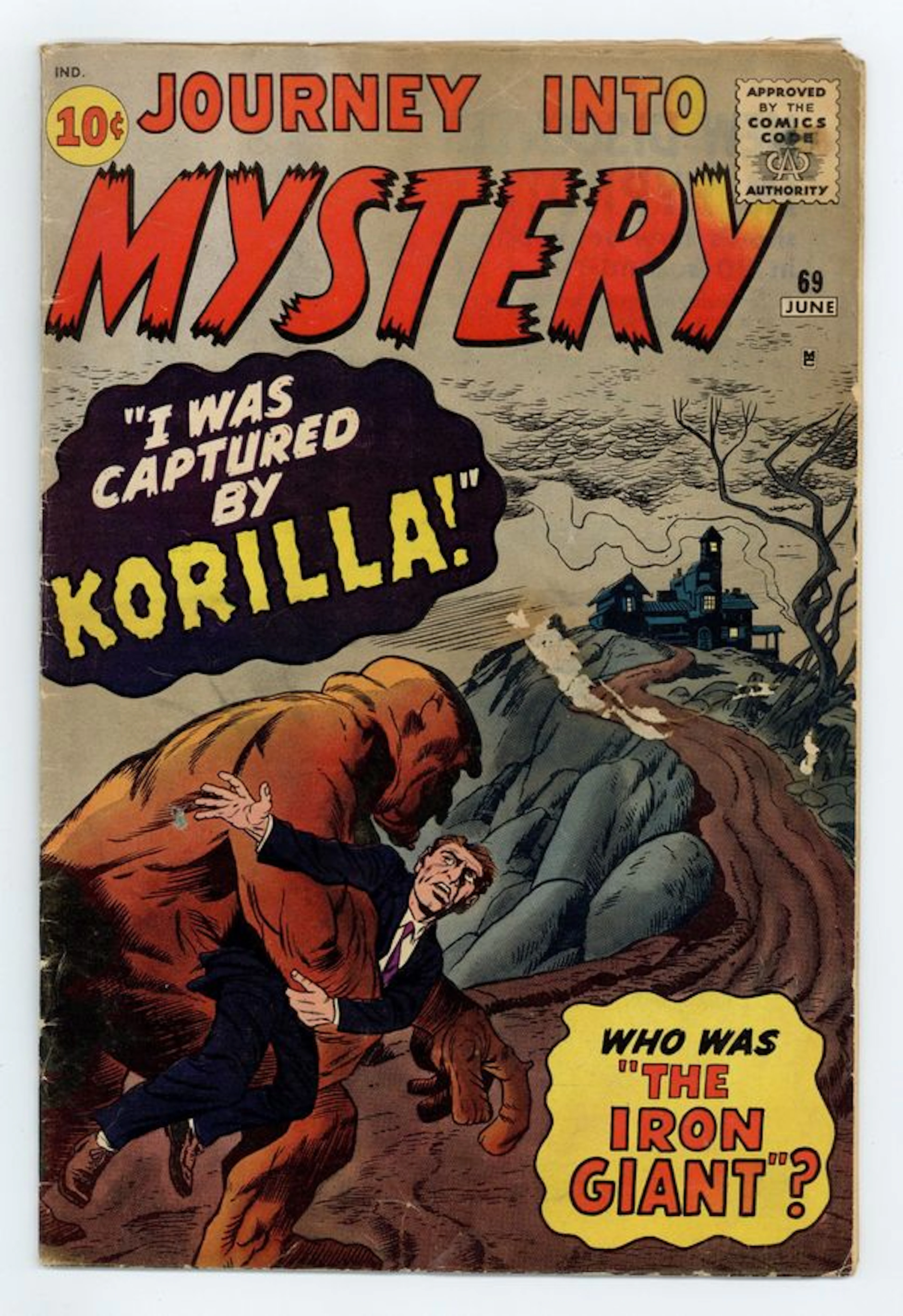 Journey into Mystery (1952) 69 GD/VG 3.0