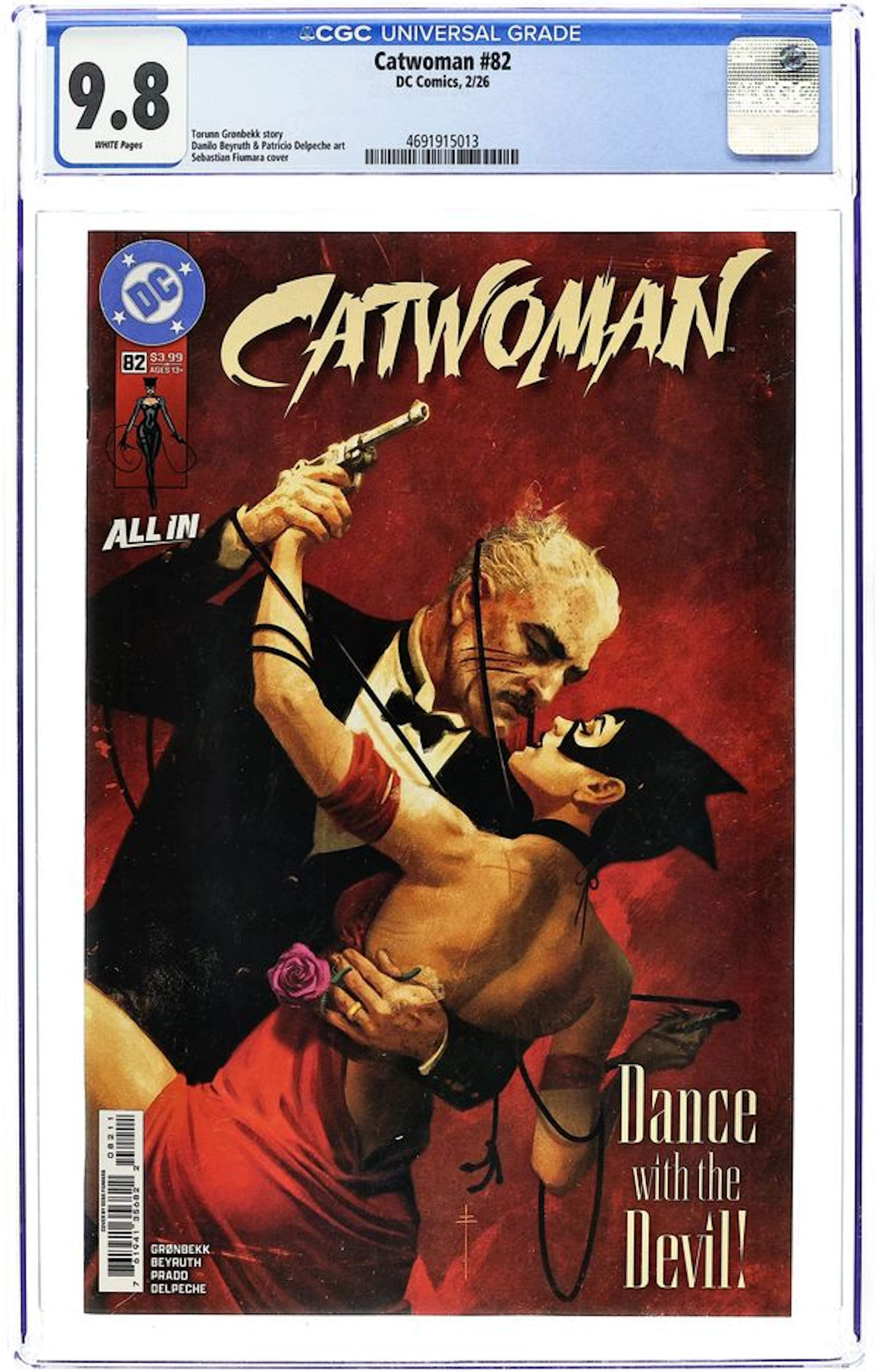 Catwoman (2018 DC) 82A CGC 9.8