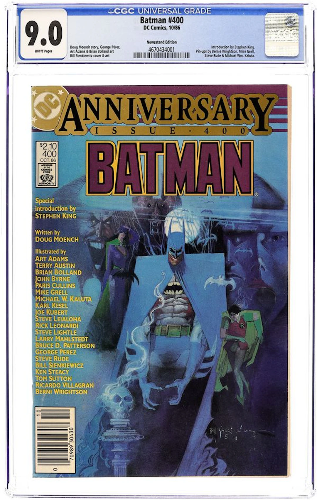 Batman (1940) Canadian Price Variant 400 CGC 9.0