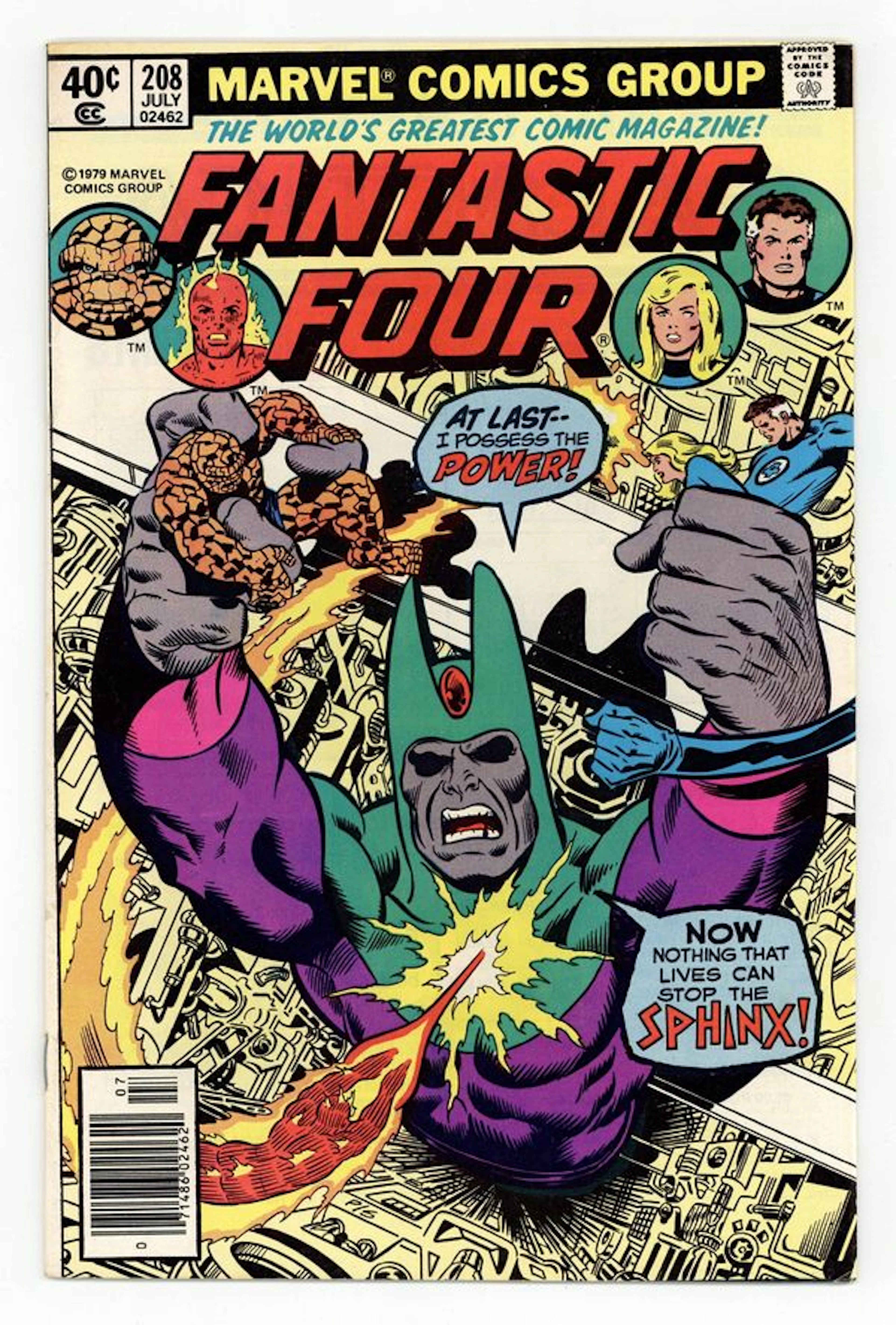Fantastic Four (1961 1st Series) 208N FN 6.0