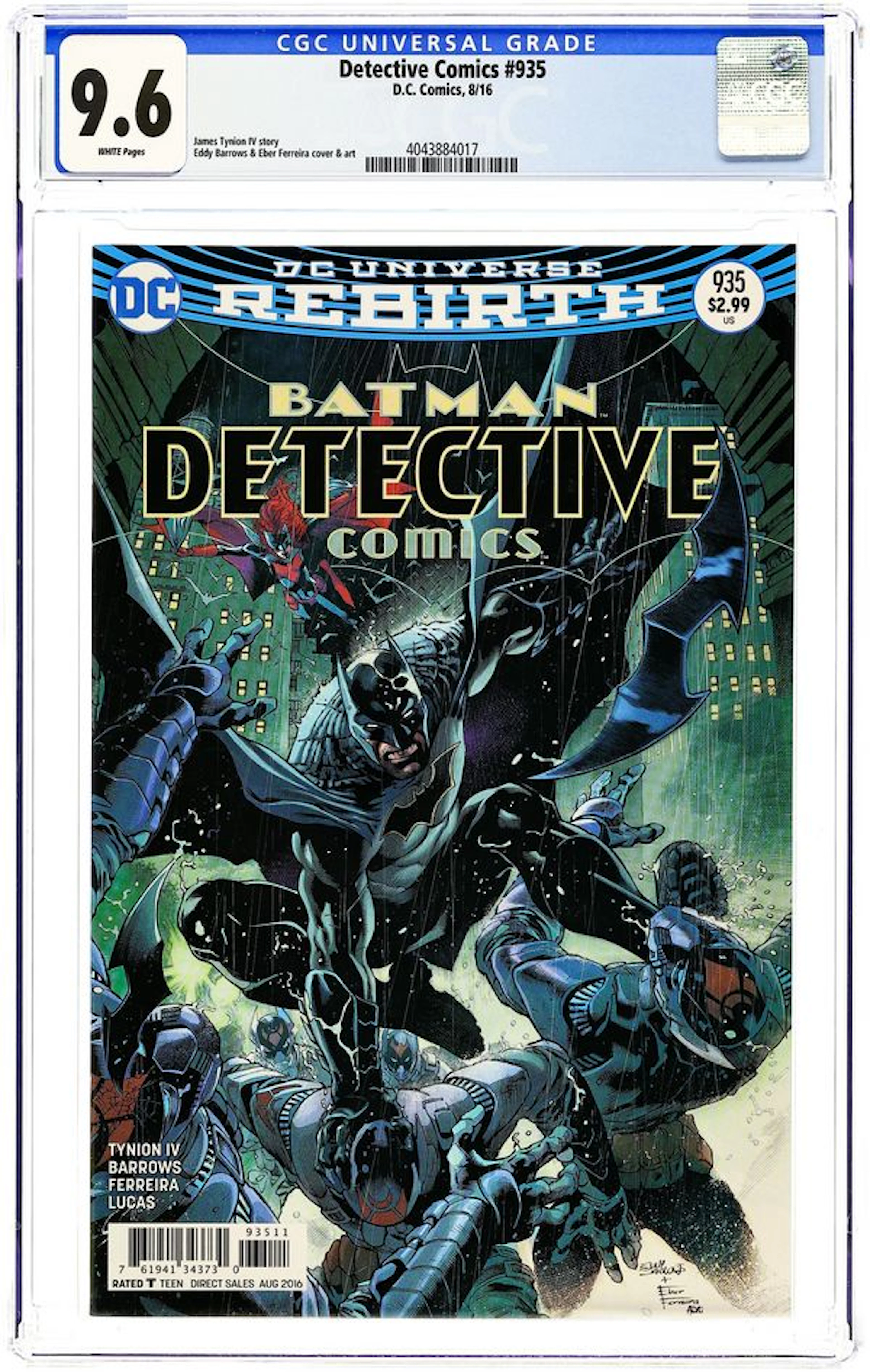 Detective Comics (2016 3rd Series) 935A CGC 9.6