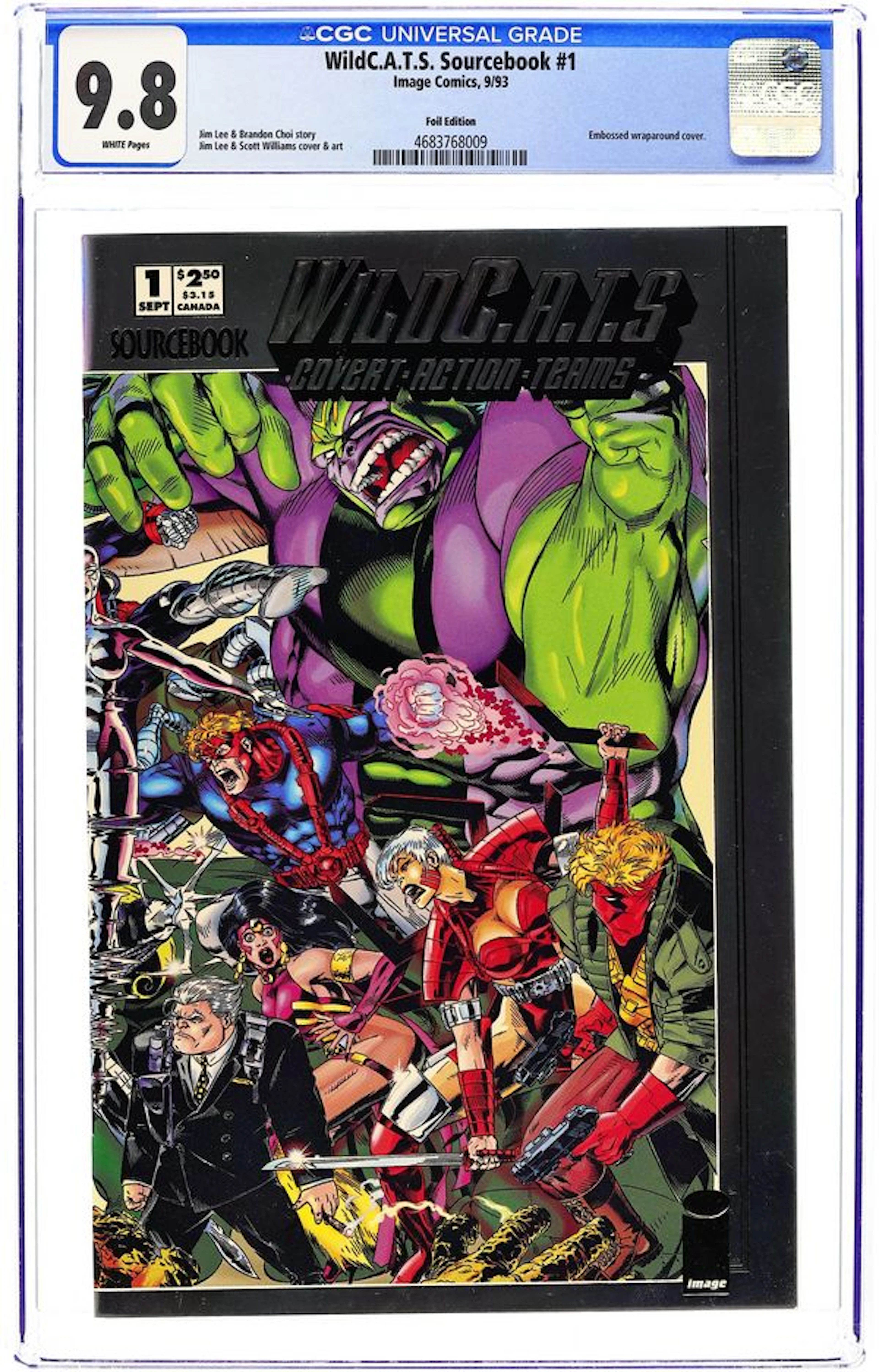 Wildcats Sourcebook (1993) 1A CGC 9.8