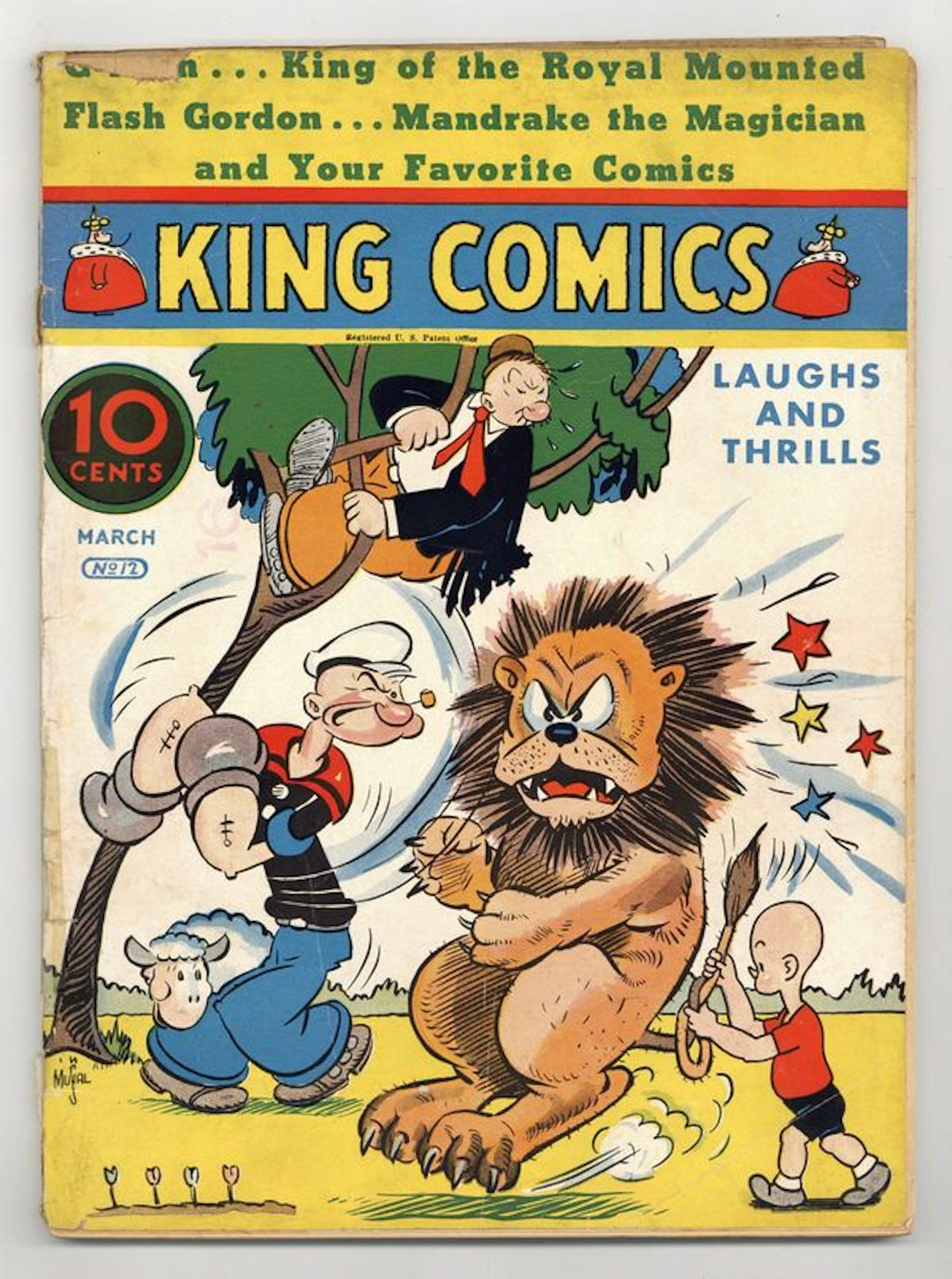 King Comics (1936) 12 FR/GD 1.5 (R)
