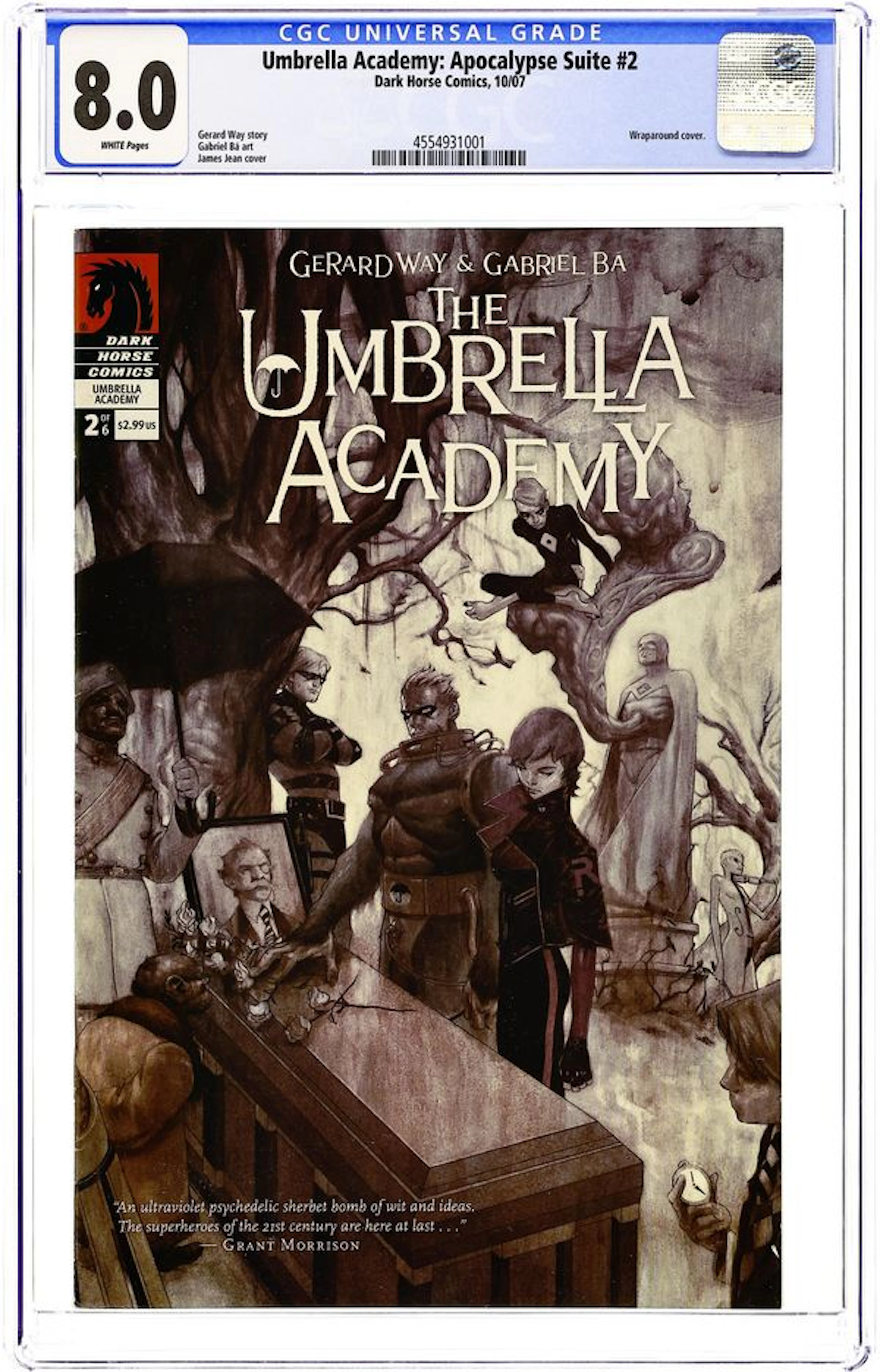 Umbrella Academy Apocalypse Suite (2007) 2 CGC 8.0