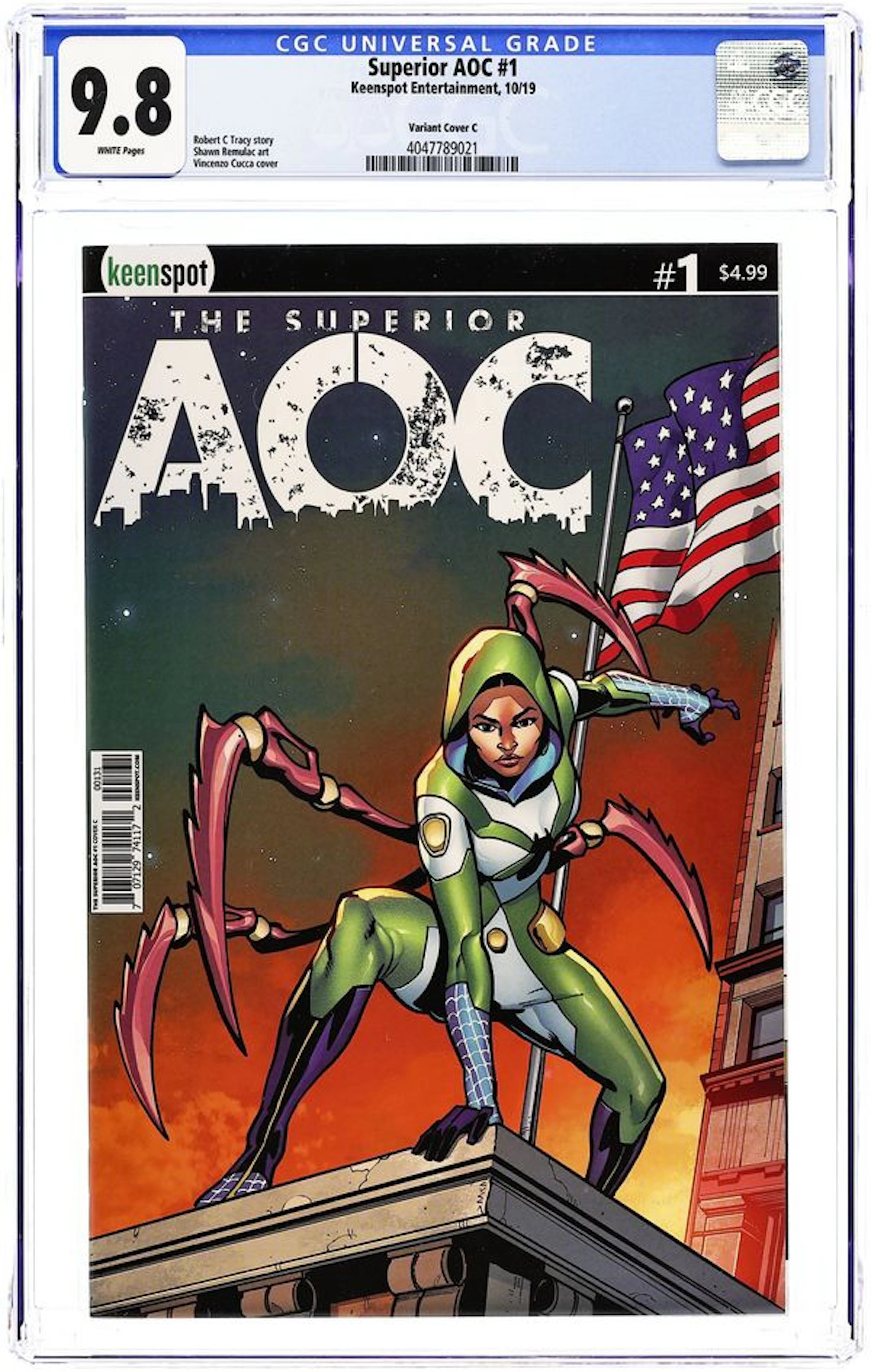 Superior AOC (2019 Keenspot) 1C CGC 9.8
