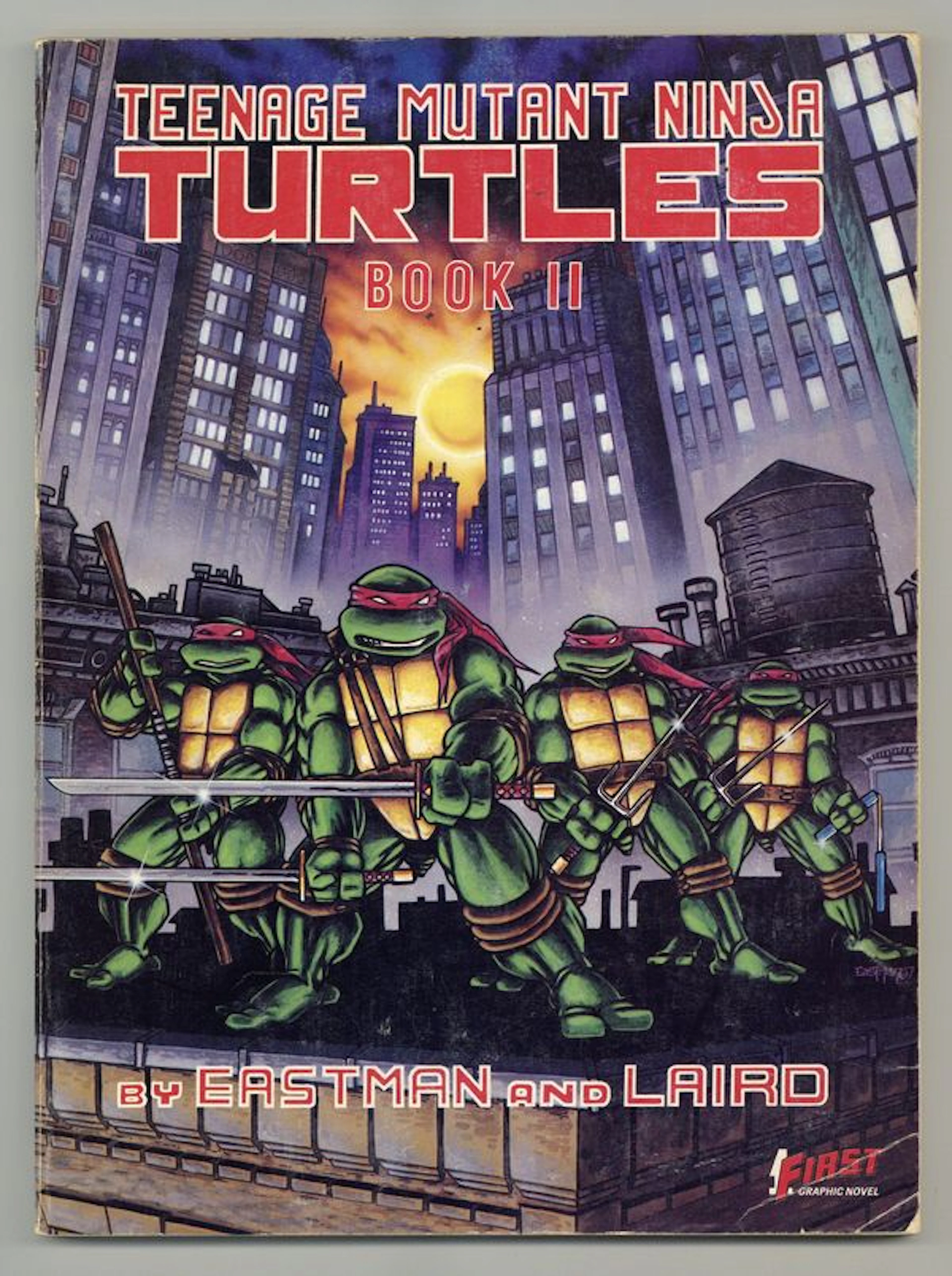 Teenage Mutant Ninja Turtles TPB (1986-1988 First Comics) 2-1ST VG 4.0