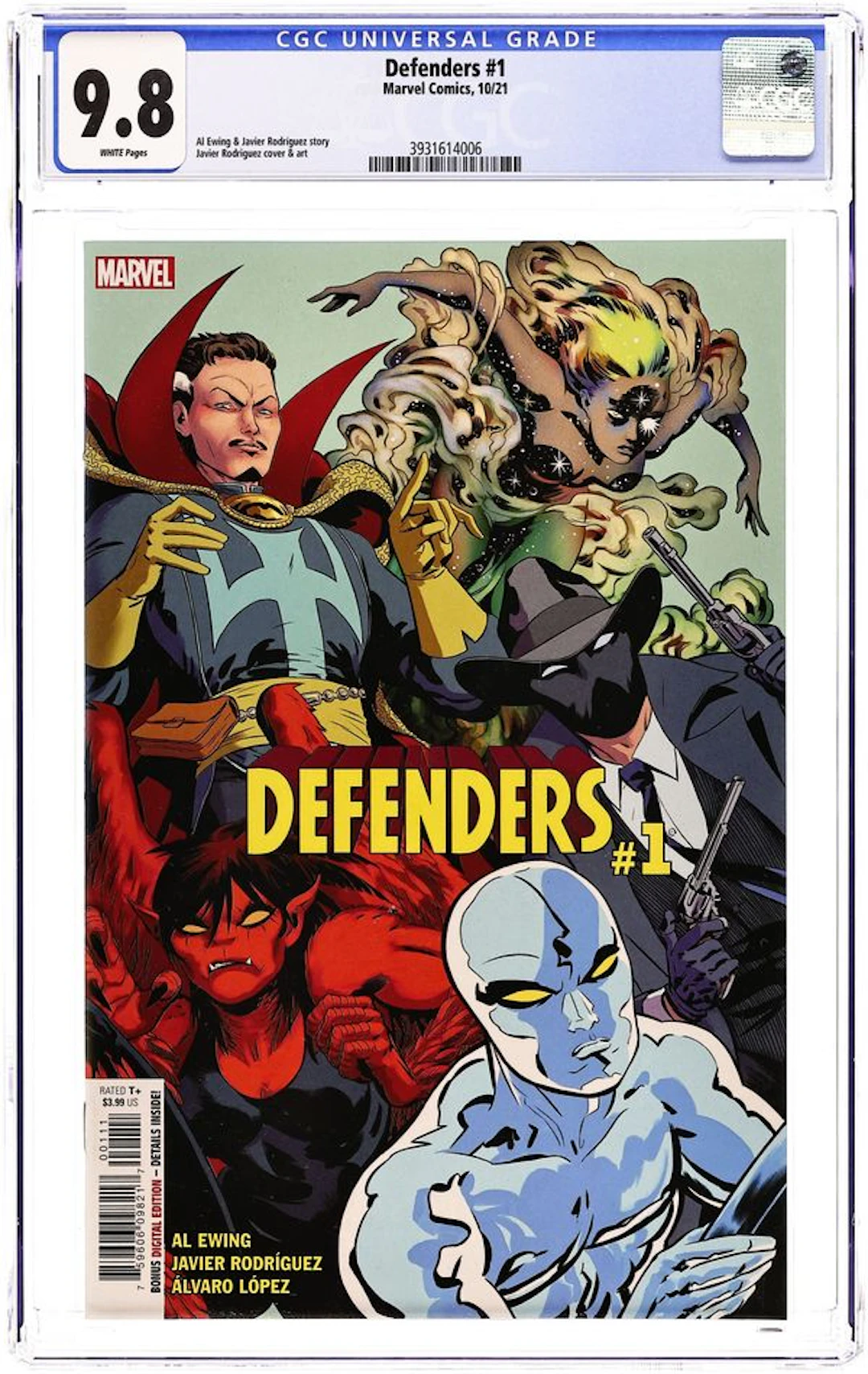 Defenders (2021 Marvel 6th Series) 1A CGC 9.8