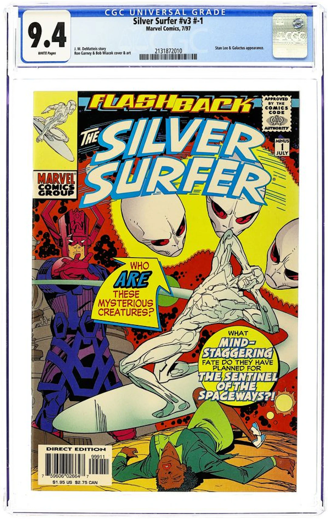 Silver Surfer (1987 2nd Series) -1 CGC 9.4