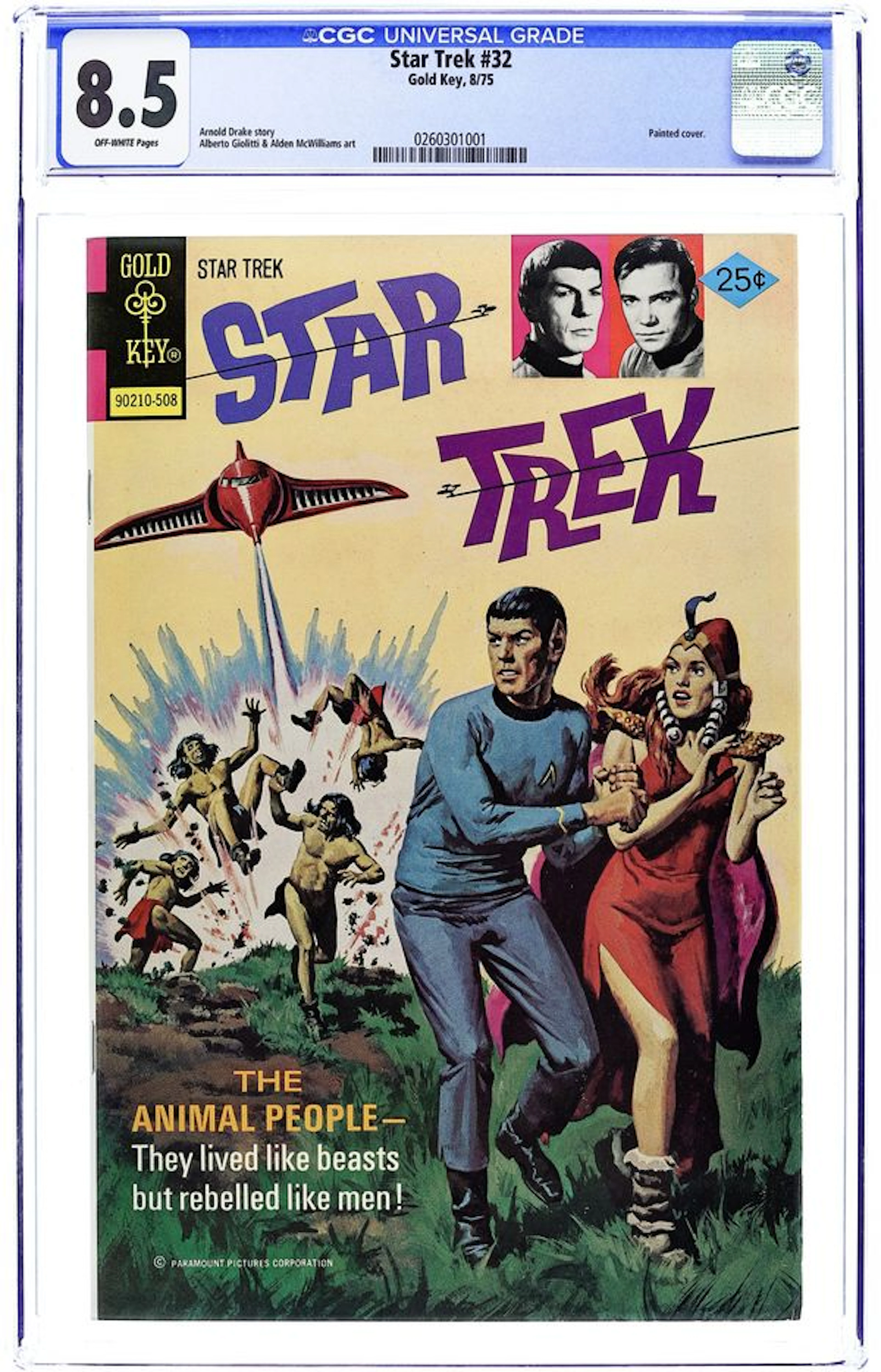 Star Trek (1967 Gold Key) 32 CGC 8.5