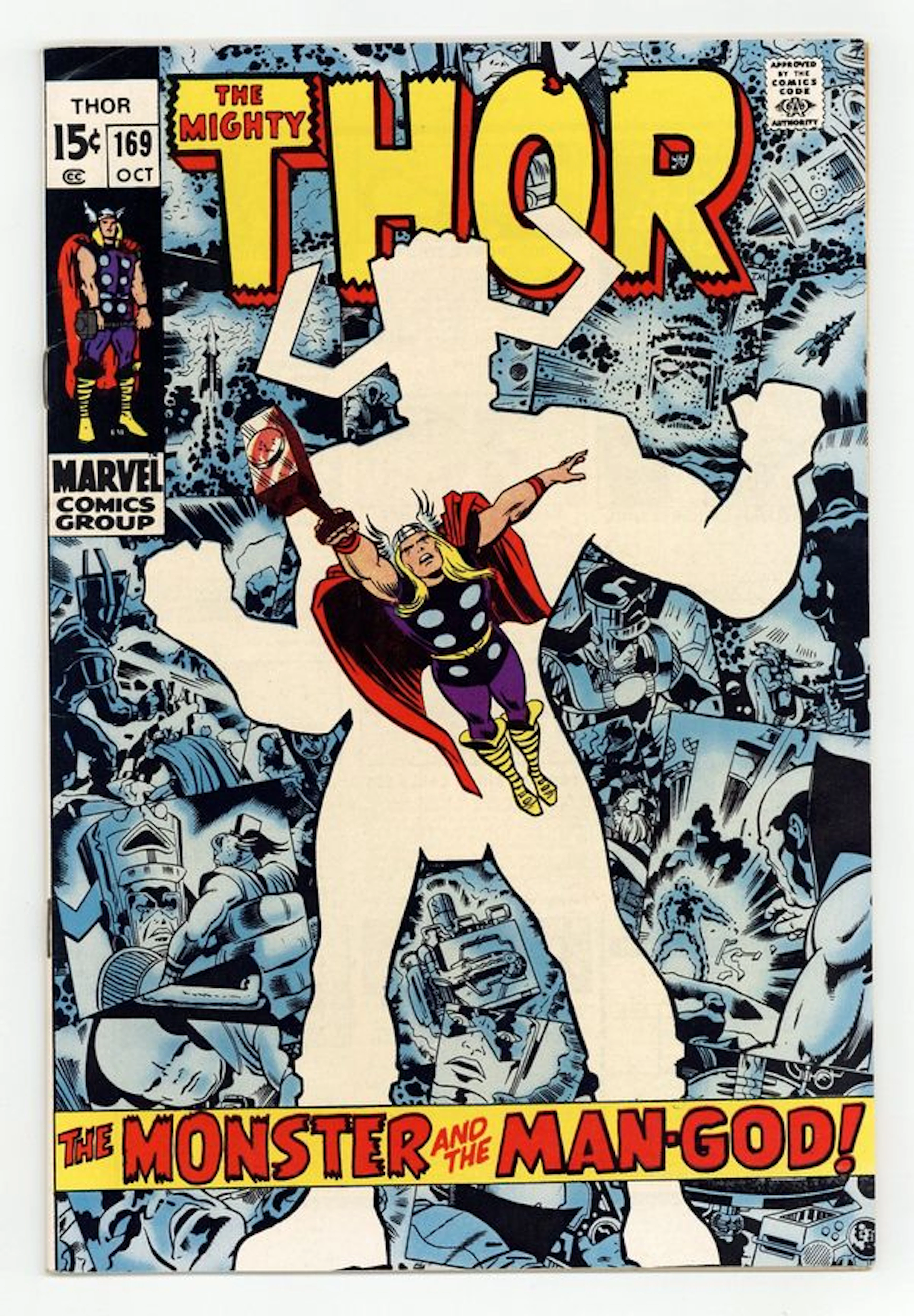 Thor (1962 Marvel 1st Series Journey Into Mystery) 169 FN- 5.5