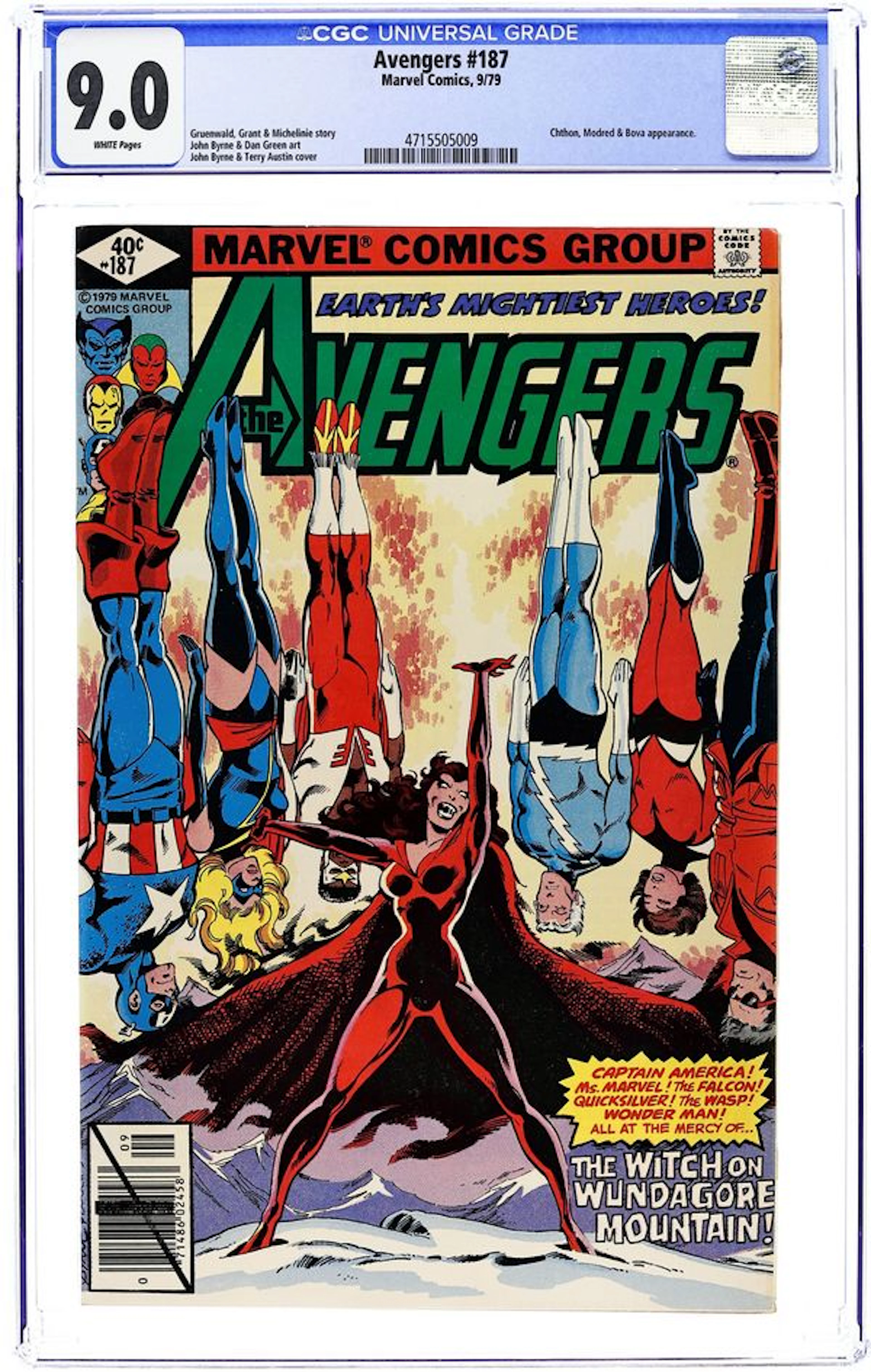 Avengers (1963 1st Series) 187D CGC 9.0