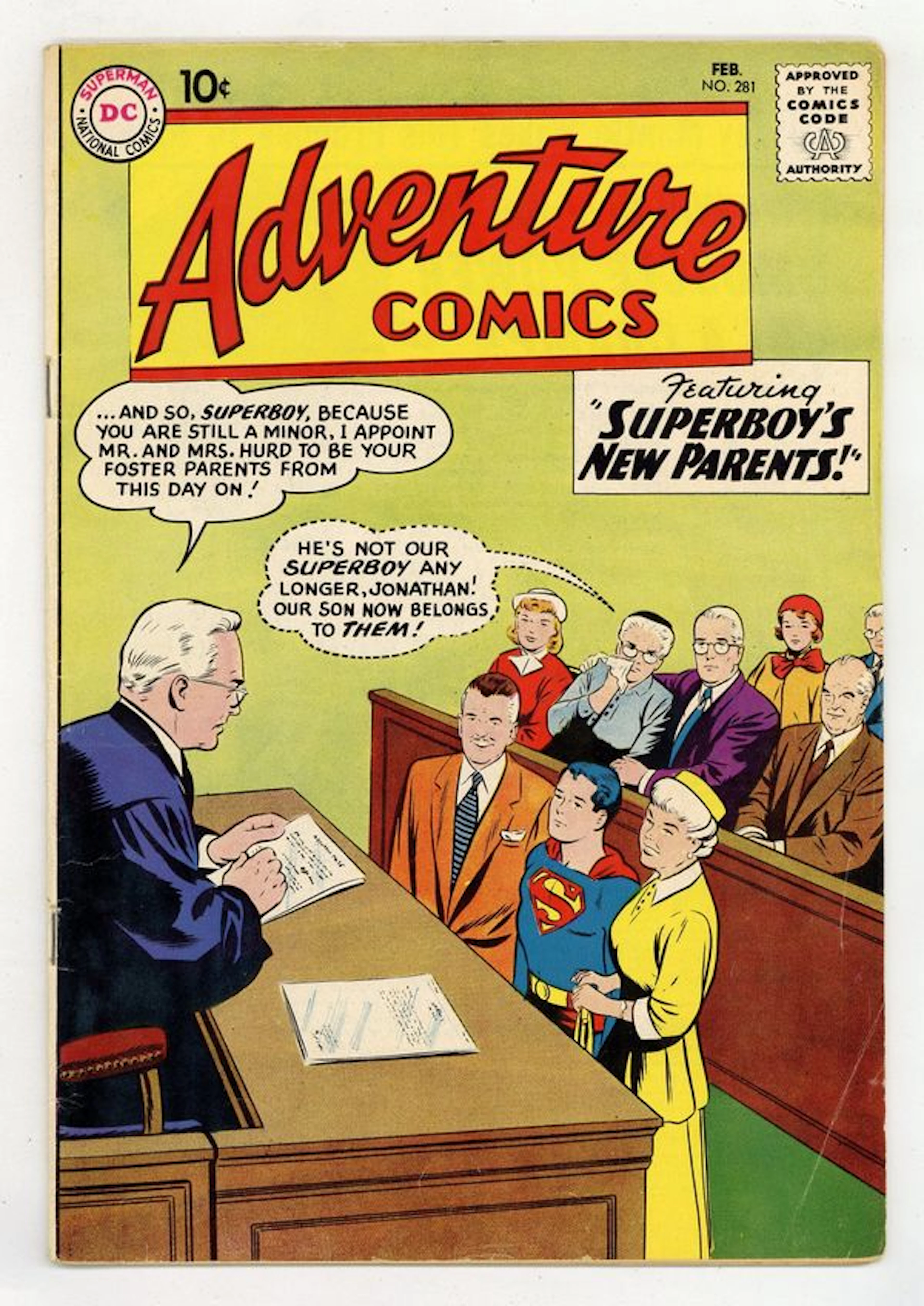 Adventure Comics (1938 1st Series) 281 VG/FN 5.0