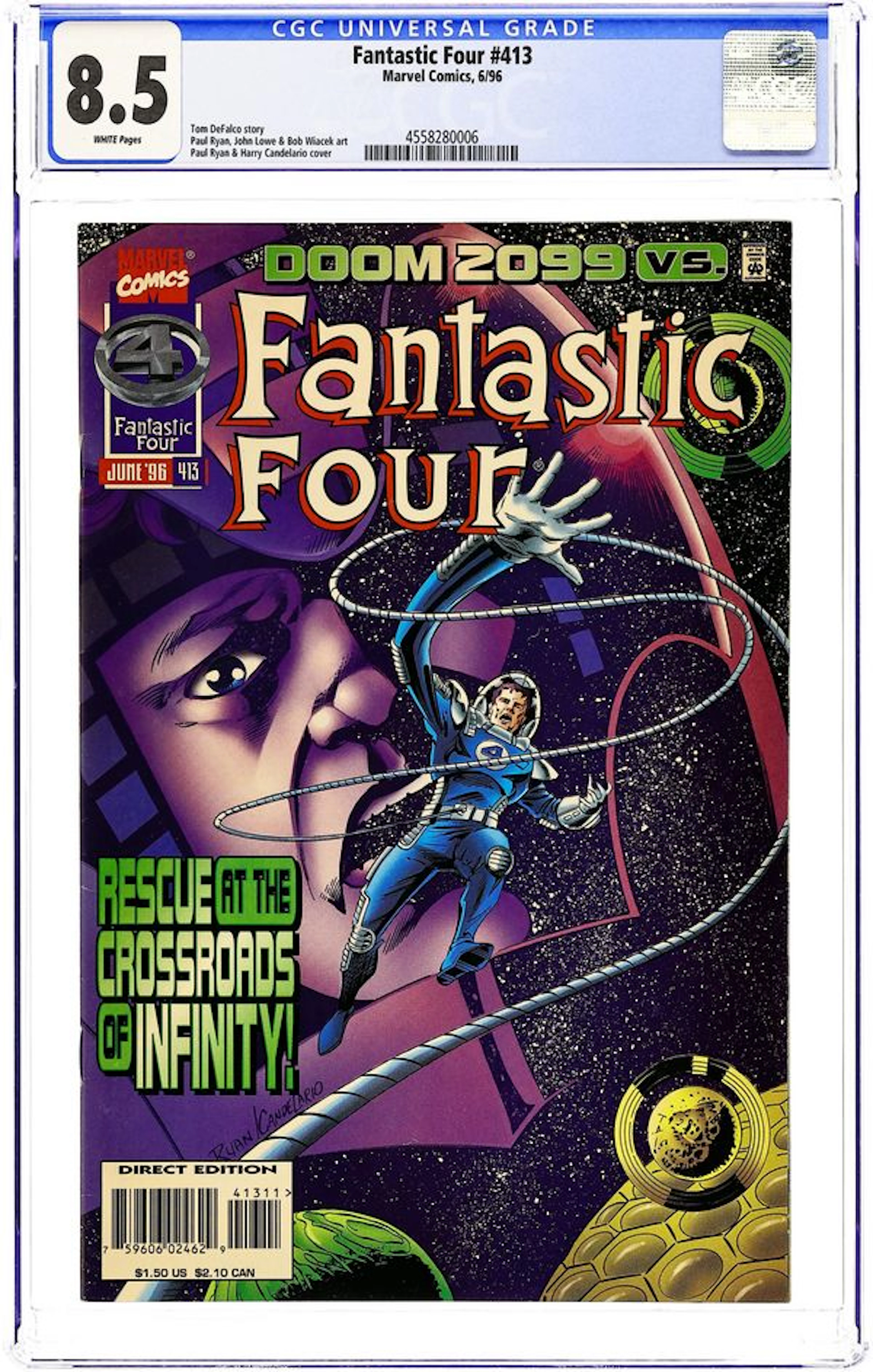 Fantastic Four (1961 1st Series) 413D CGC 8.5
