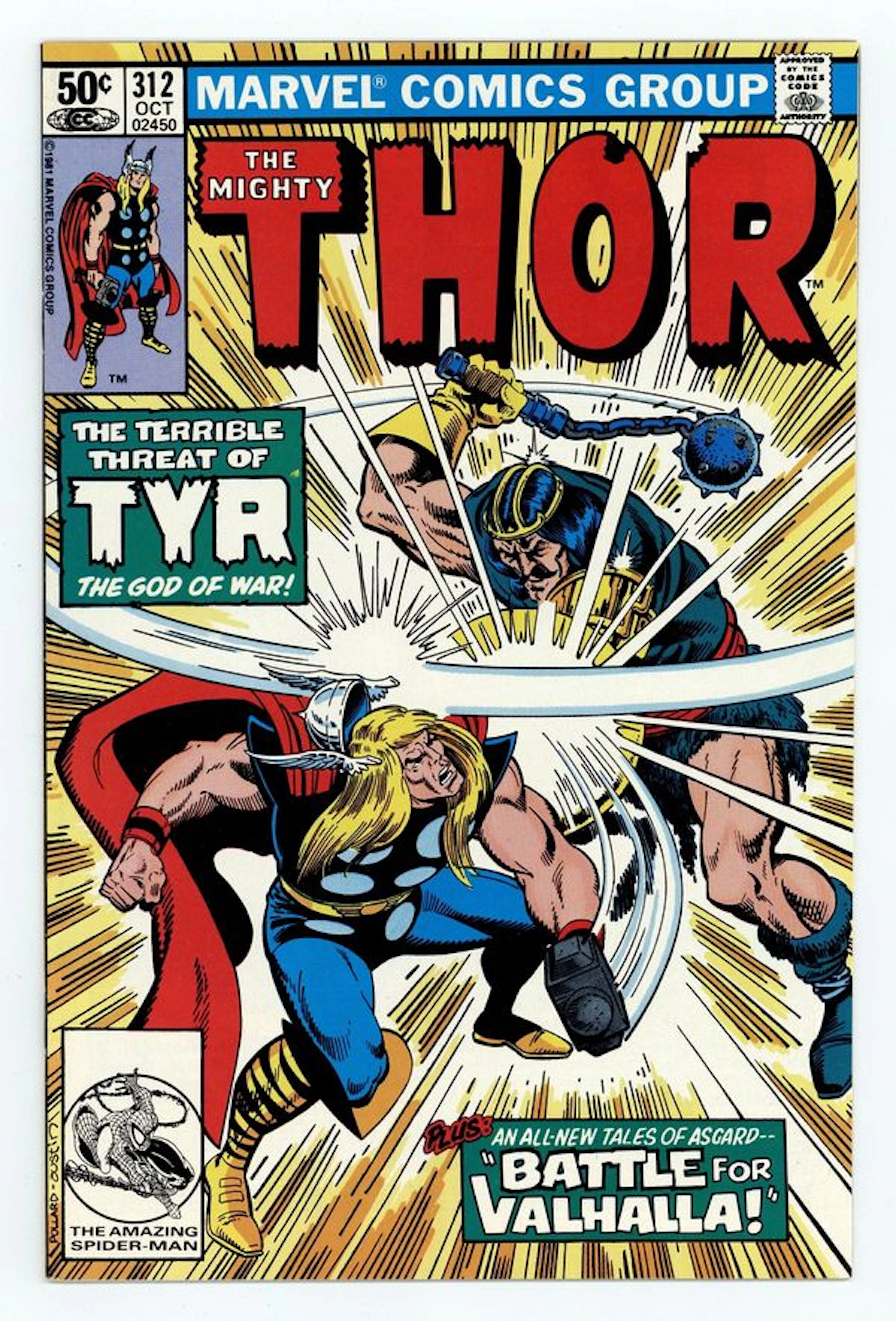 Thor (1962 Marvel 1st Series Journey Into Mystery) JC Penney Reprint 312 VF 8.0