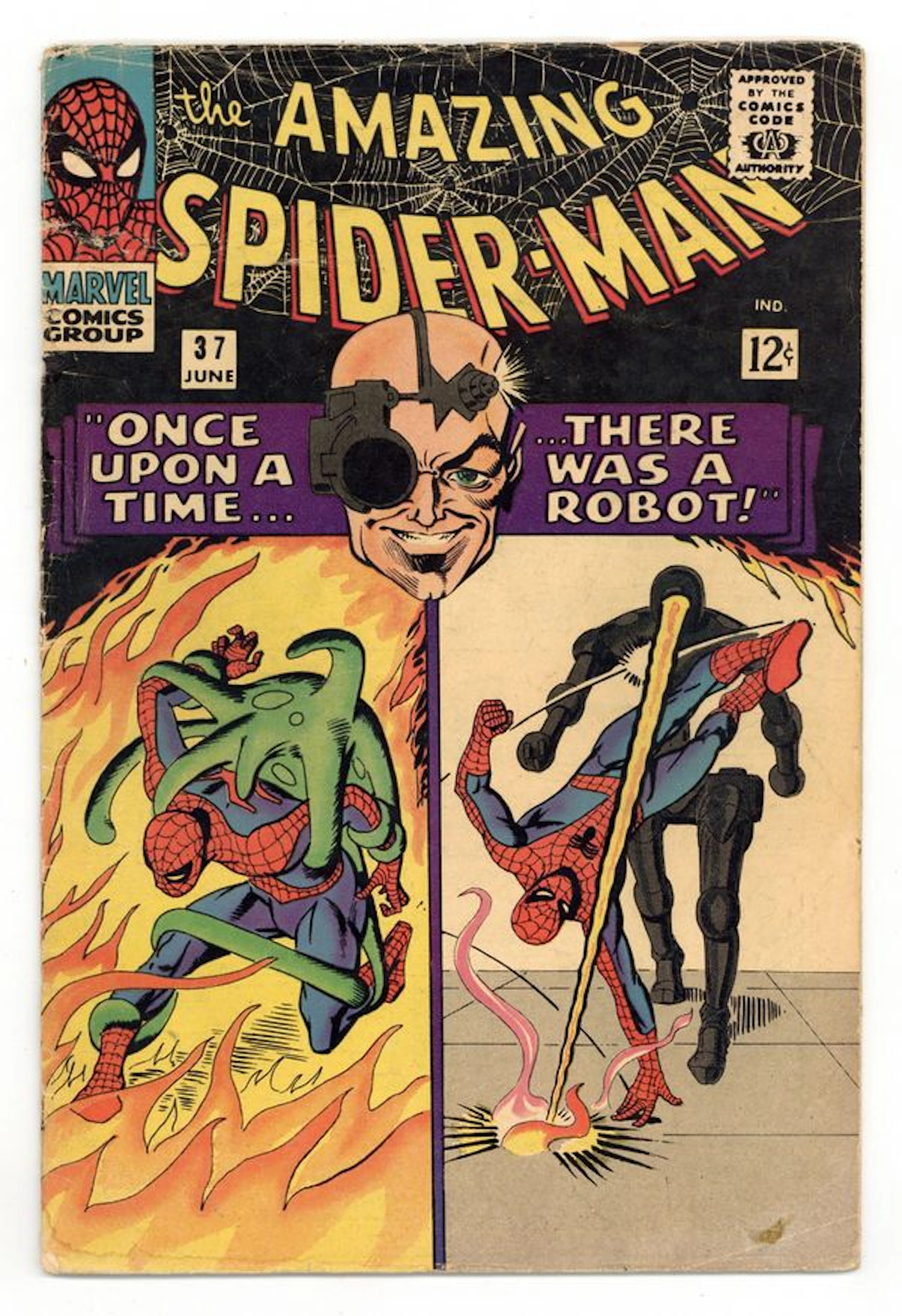 Amazing Spider-Man (1963 1st Series) 37 GD- 1.8 (R)