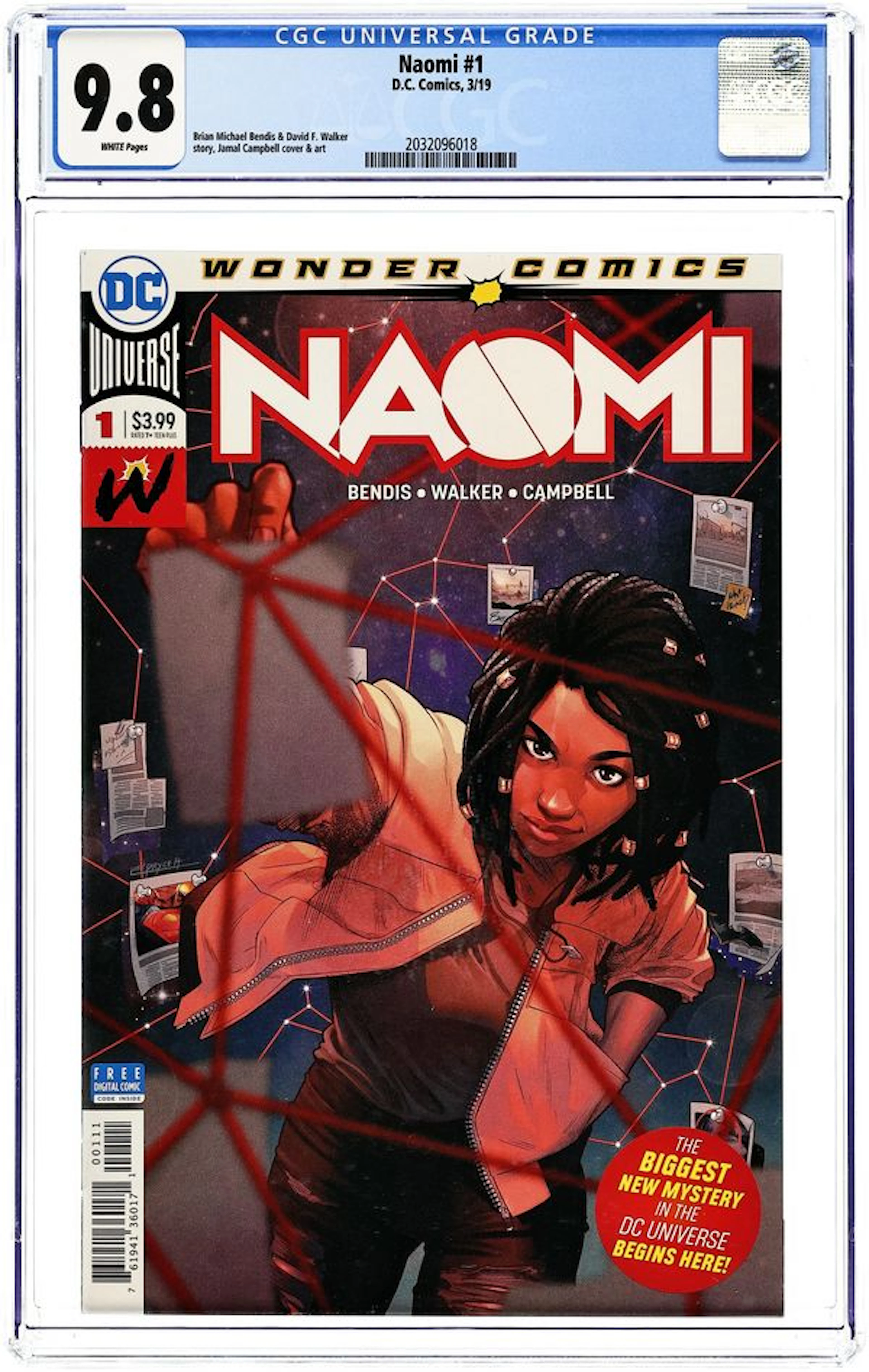 Naomi (2018 DC) 1A CGC 9.8