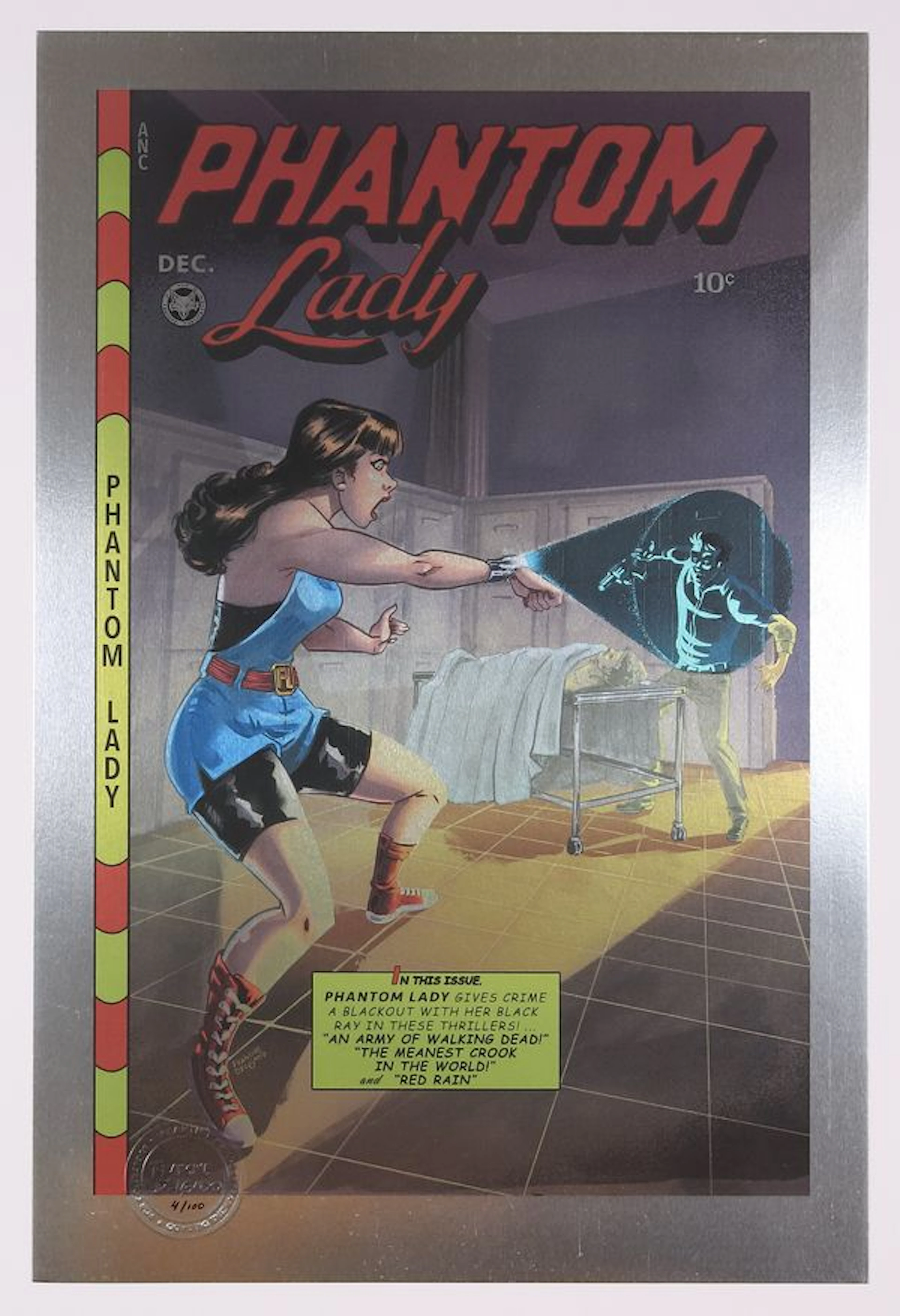 Phantom Lady #15 (1947) Cover Style Print by Francine Delgado