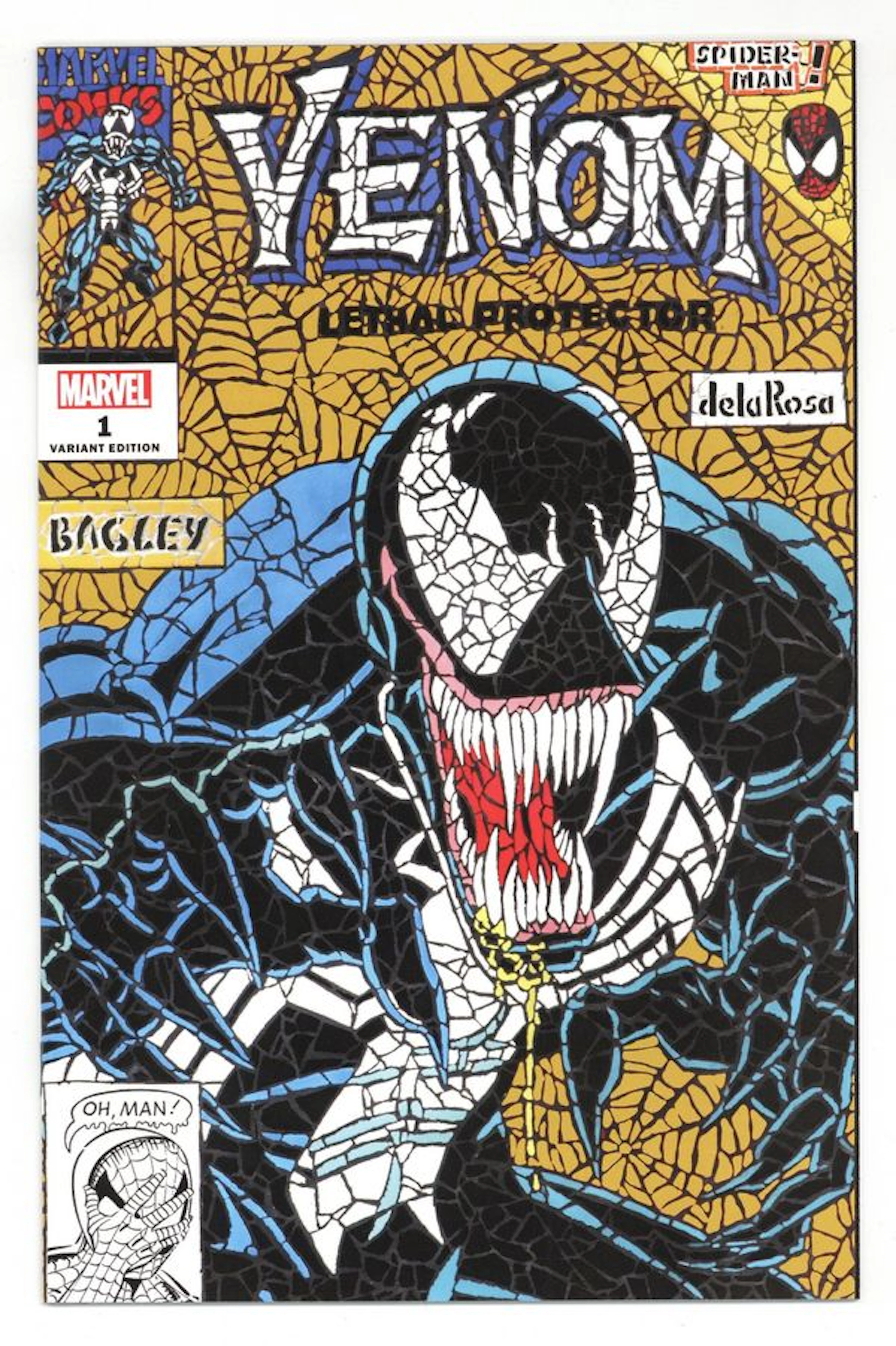 Venom Lethal Protector II (2023 Marvel) 1SHATTERED.A NM 9.4