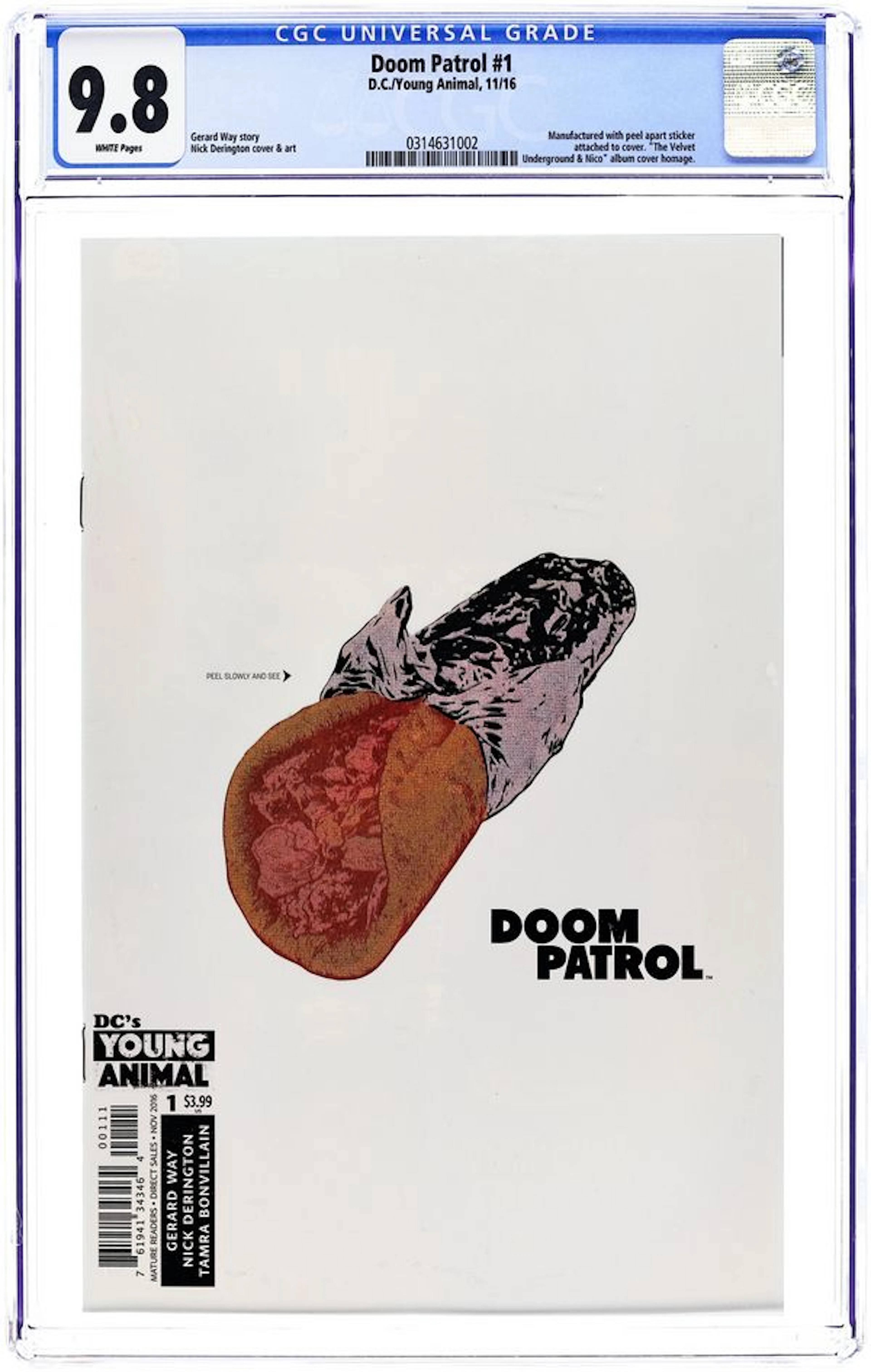 Doom Patrol (2016) 1A CGC 9.8