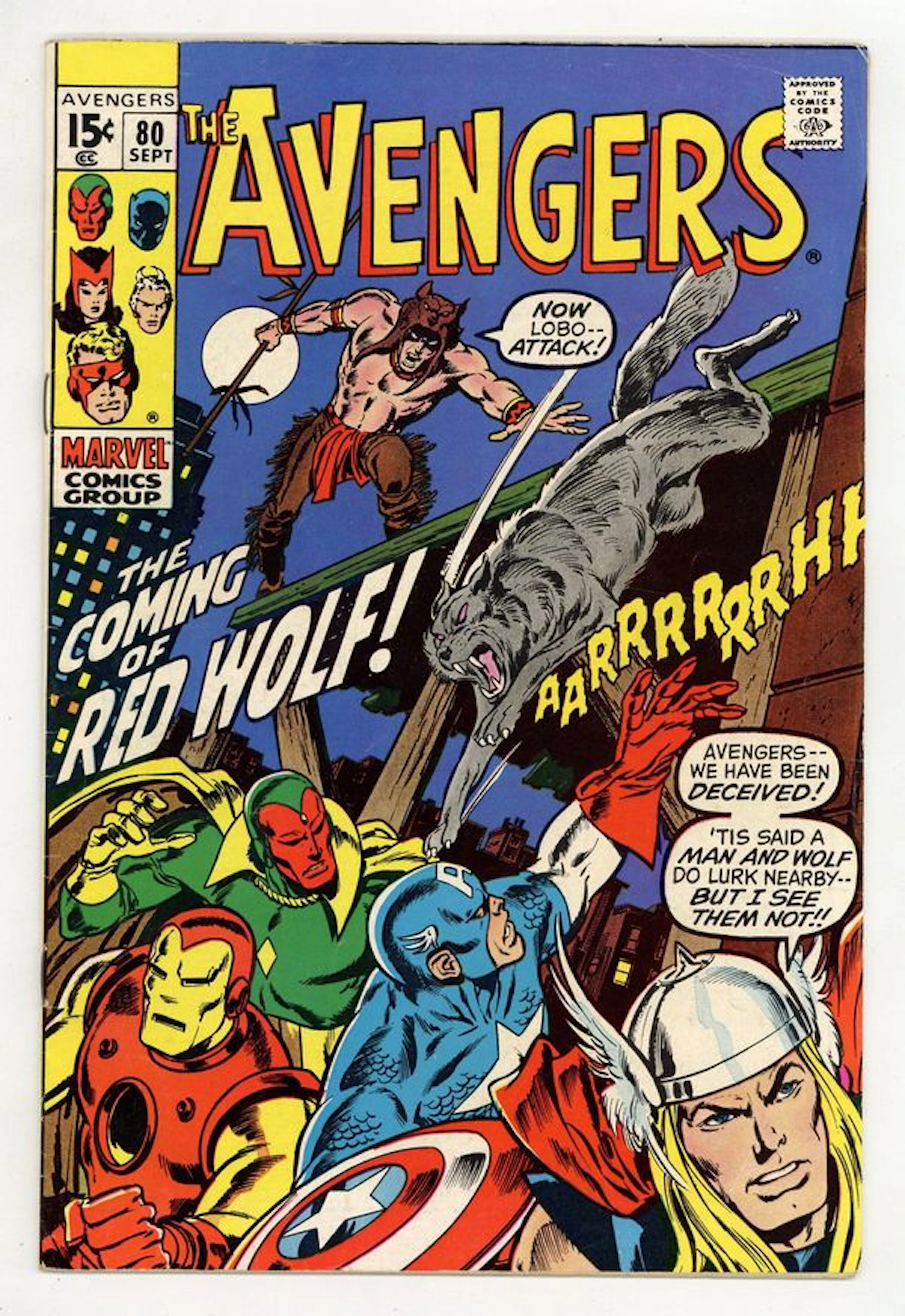 Avengers (1963 1st Series) 80 VG 4.0