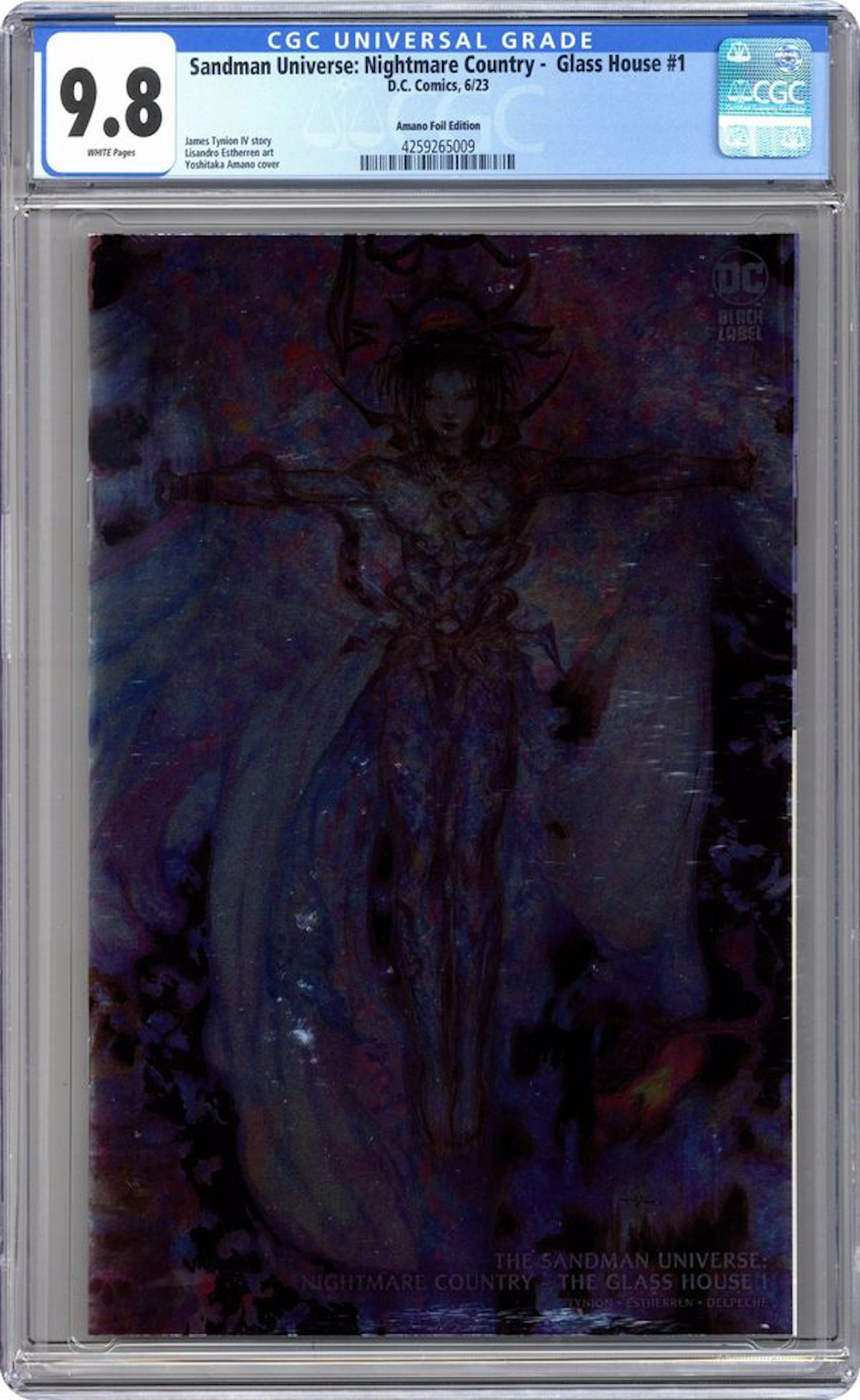 Sandman Universe Nightmare Country the Glass House (2023 DC) 1D CGC 9.8