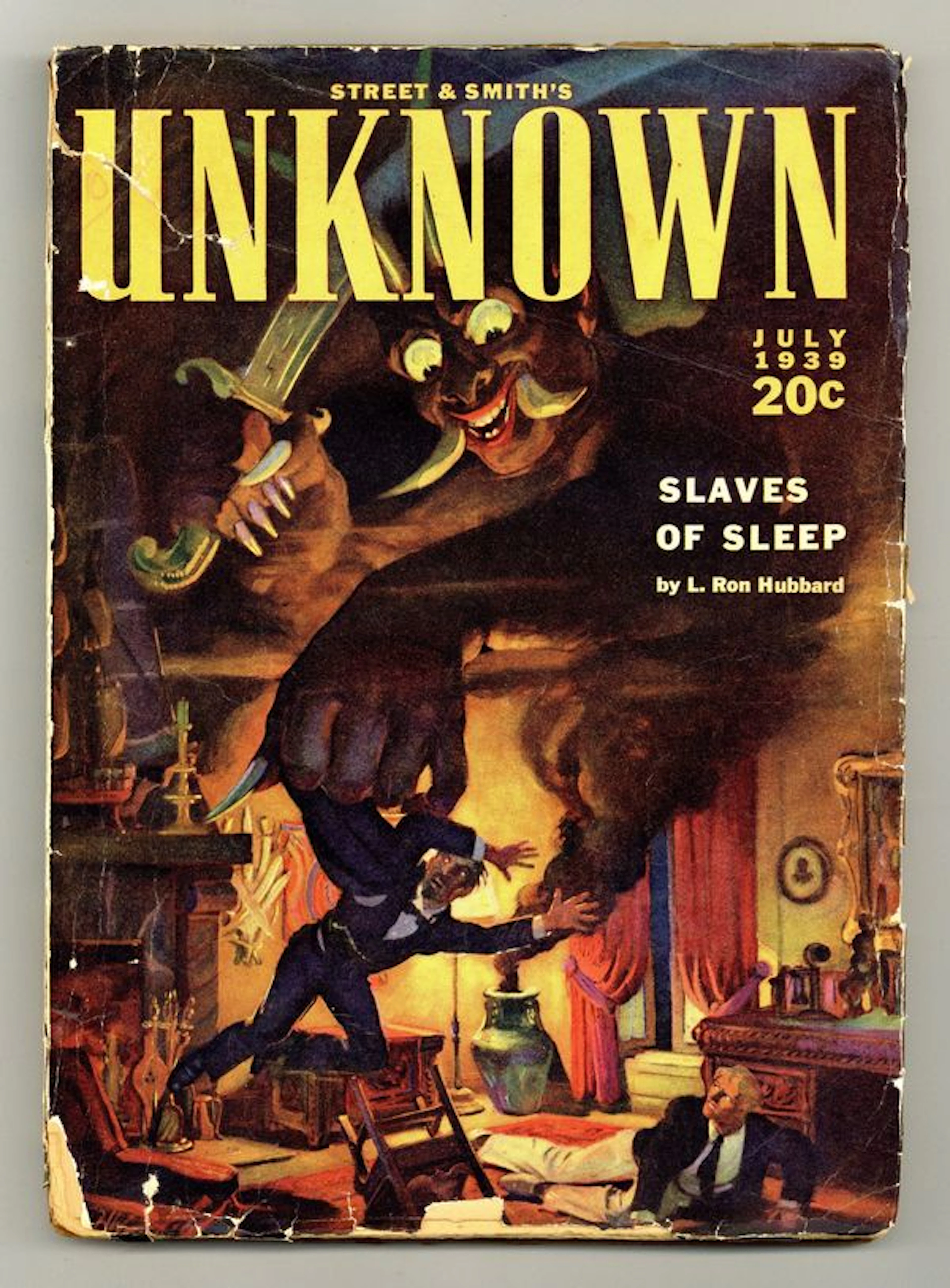 Unknown (1939-1941 Street & Smith) Pulp Vol. 1 #5 FR/GD 1.5