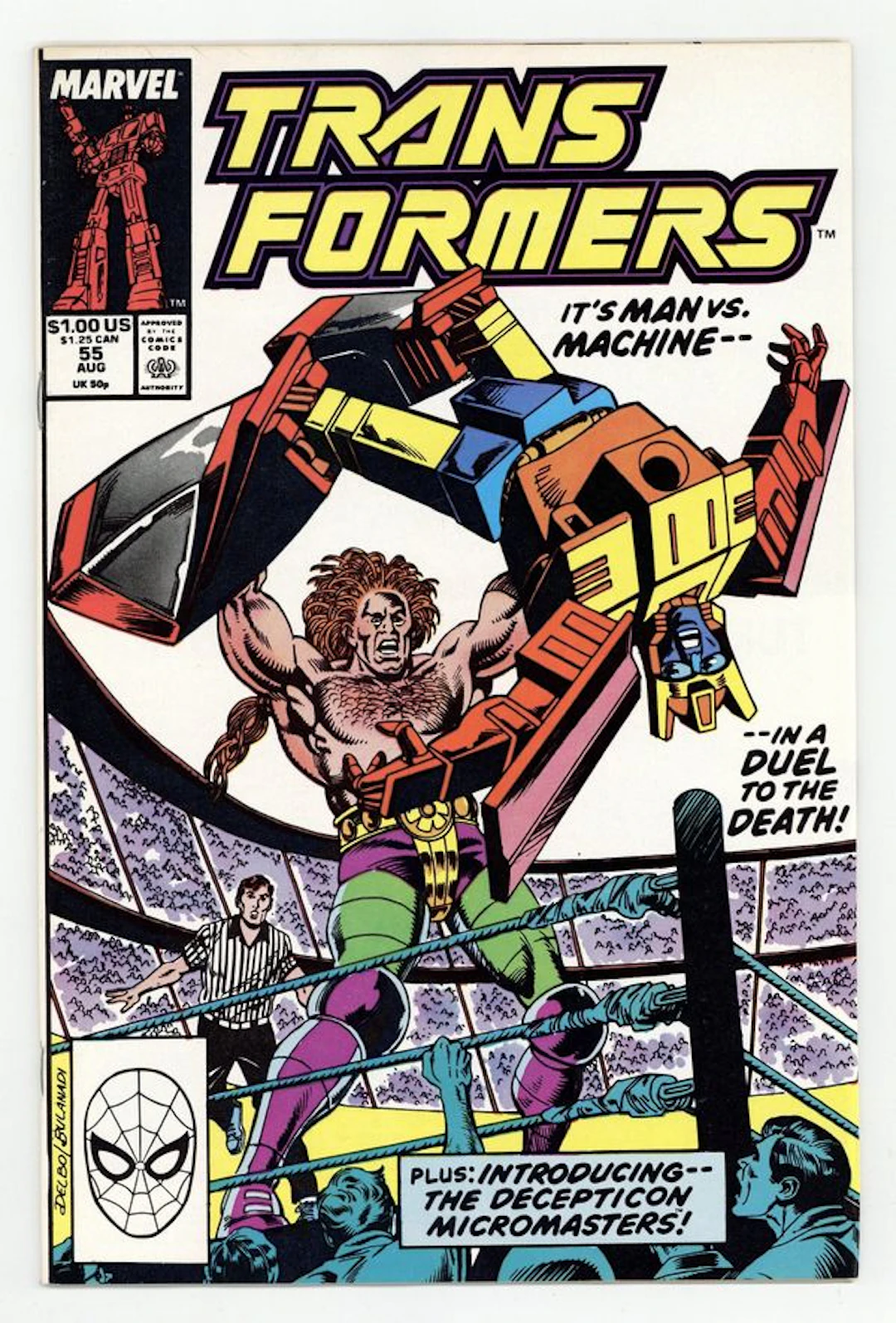 Transformers (1984 Marvel) 55 FN/VF 7.0