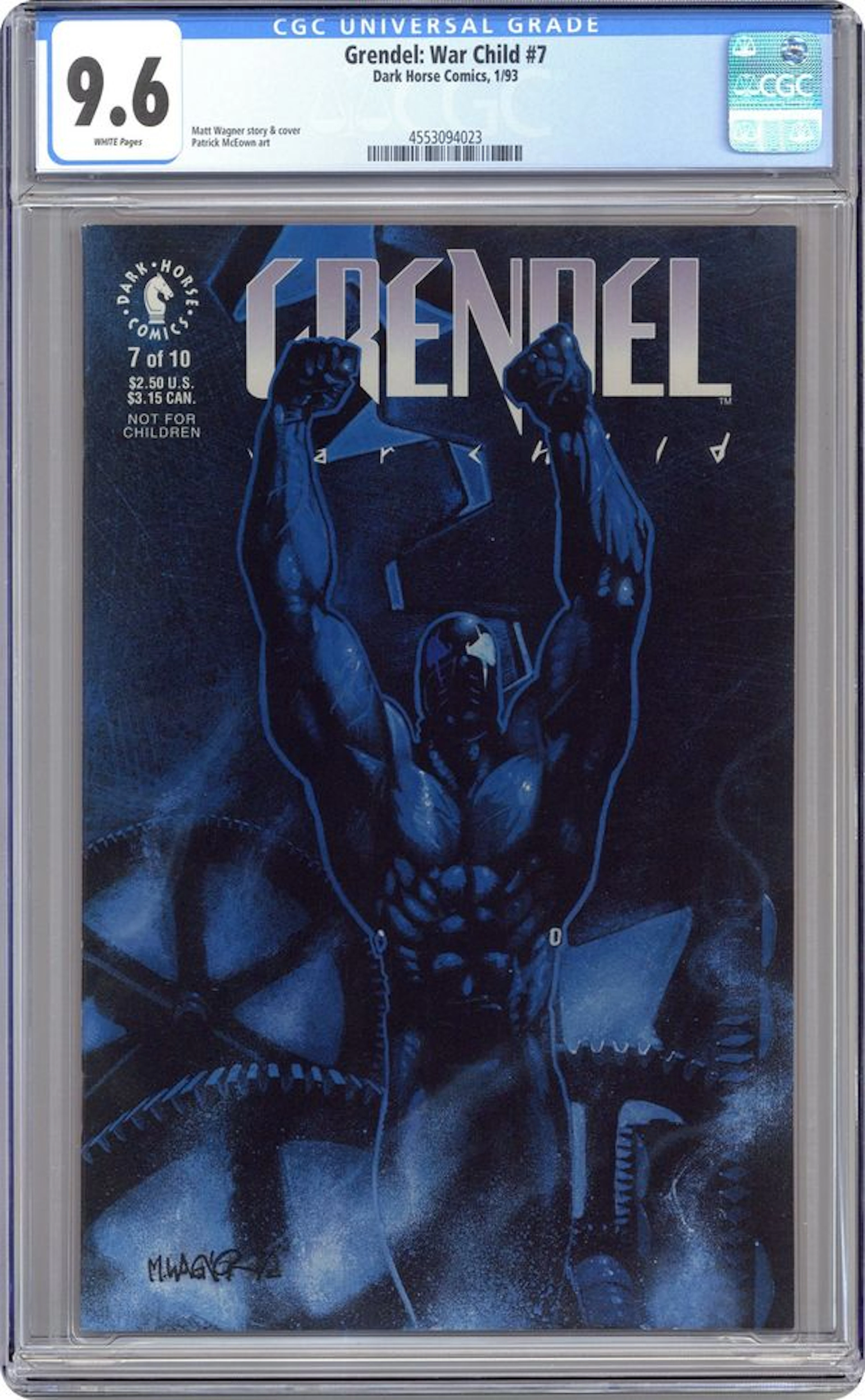 Grendel War Child (1992) 7 CGC 9.6