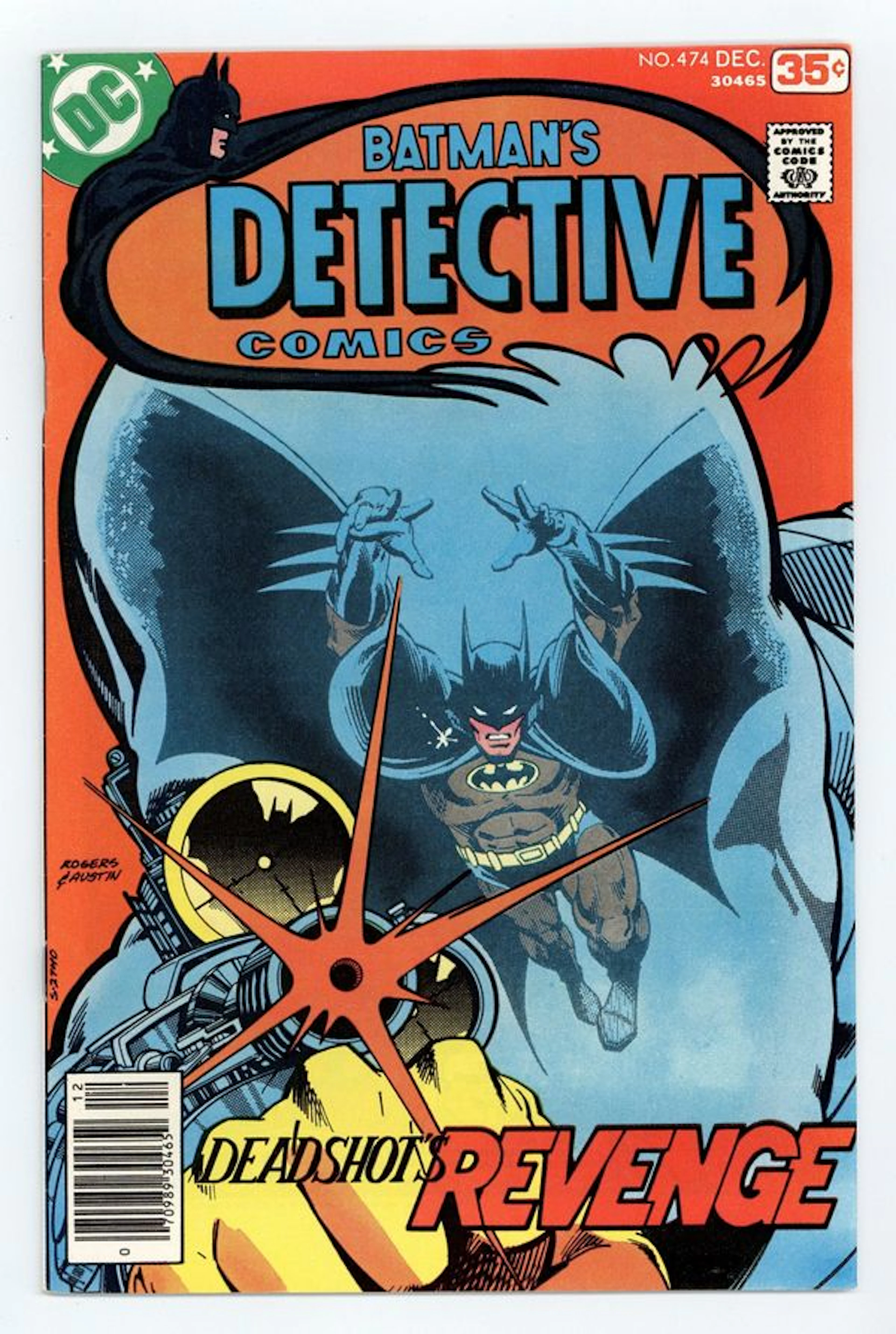 Detective Comics (1937 1st Series) 474 FN- 5.5